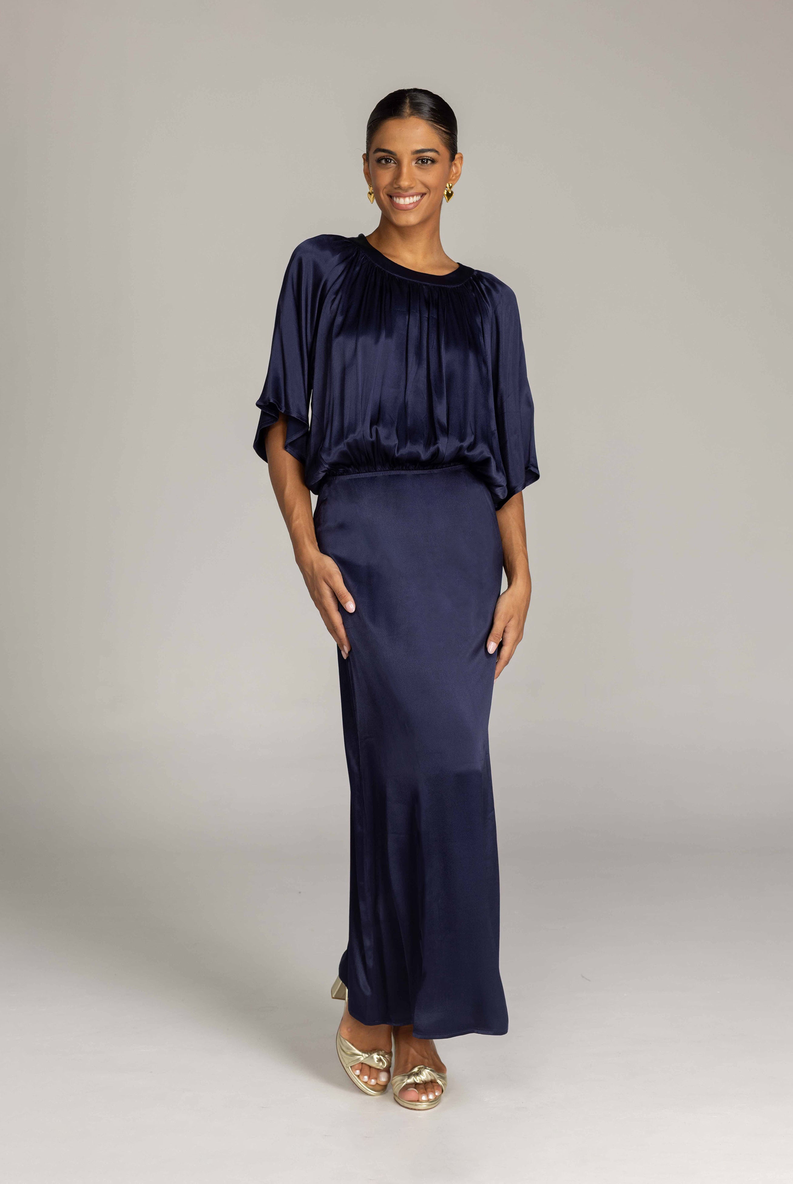 Euphoria Dress - Navy