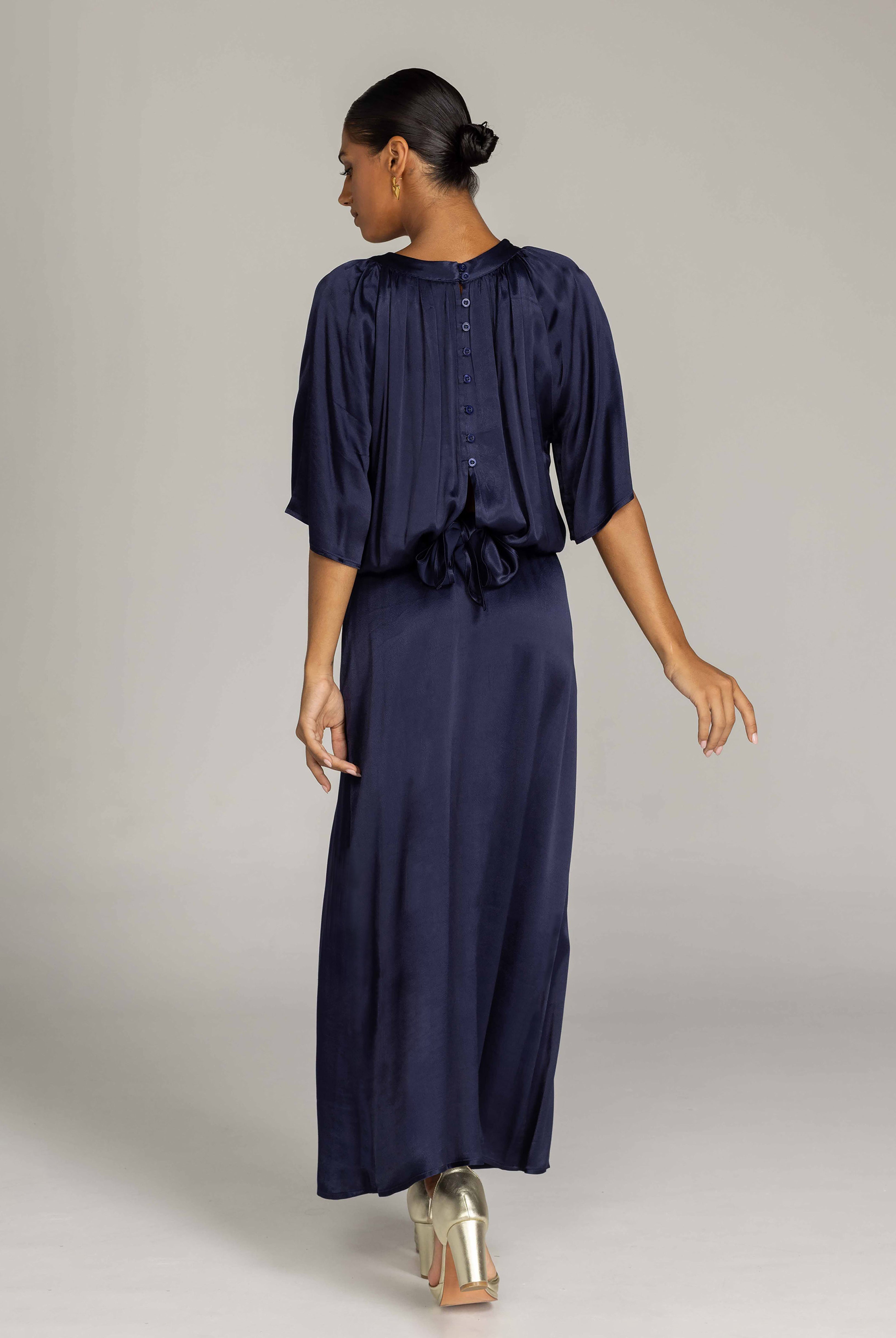 PRE-ORDER Euphoria Dress - Navy