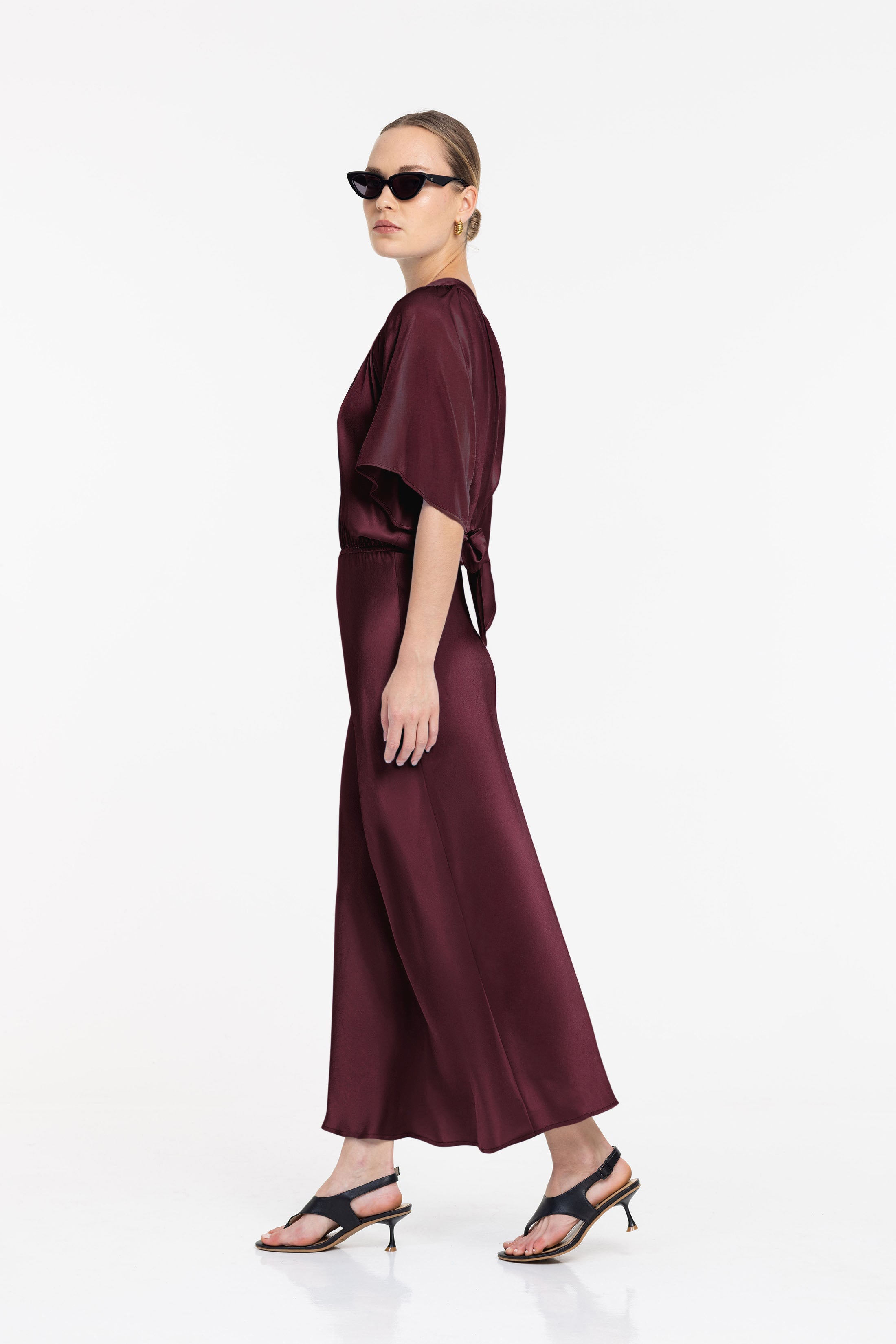 Euphoria Dress - Winter Wine