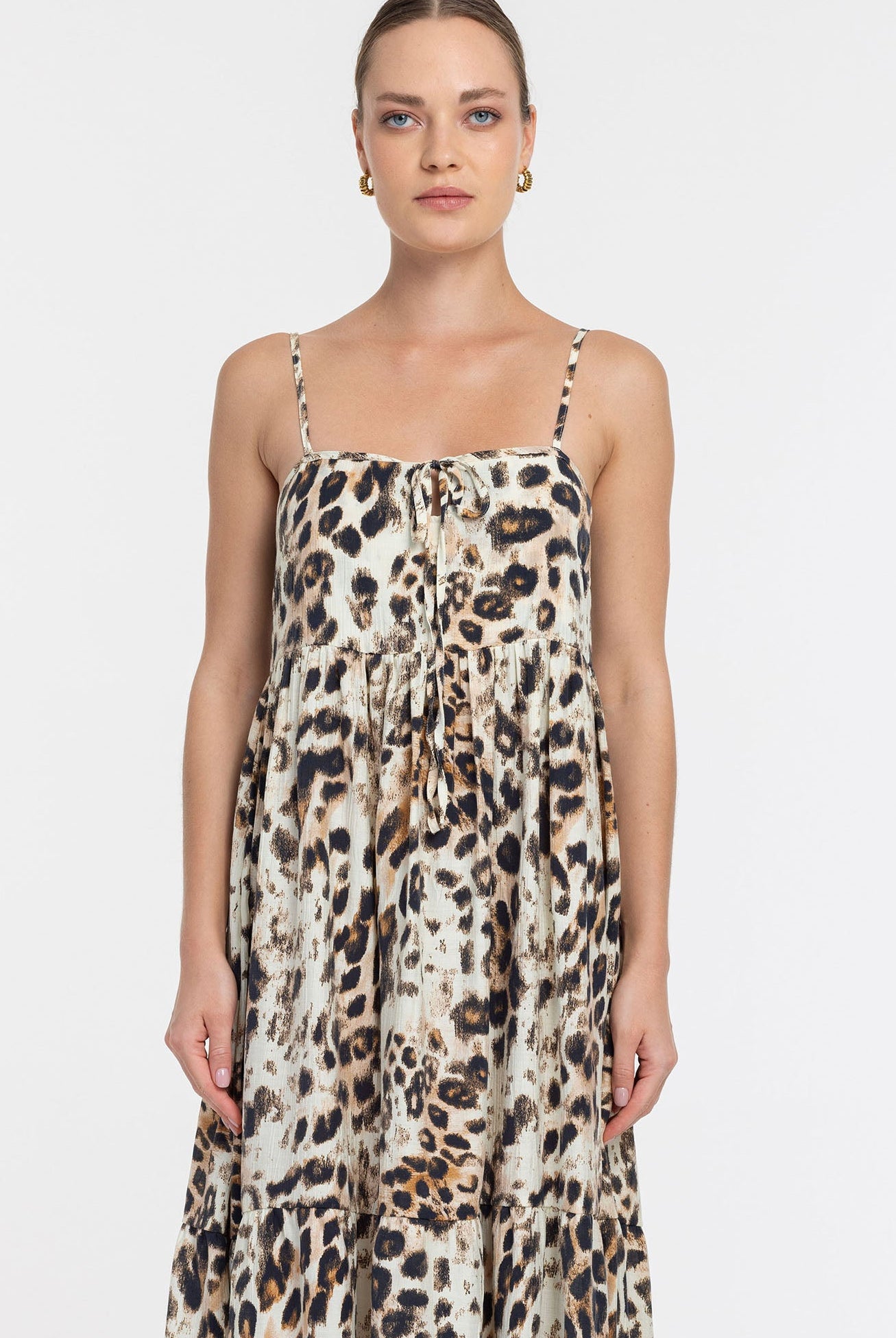 Fall Into You Dress - Leopard