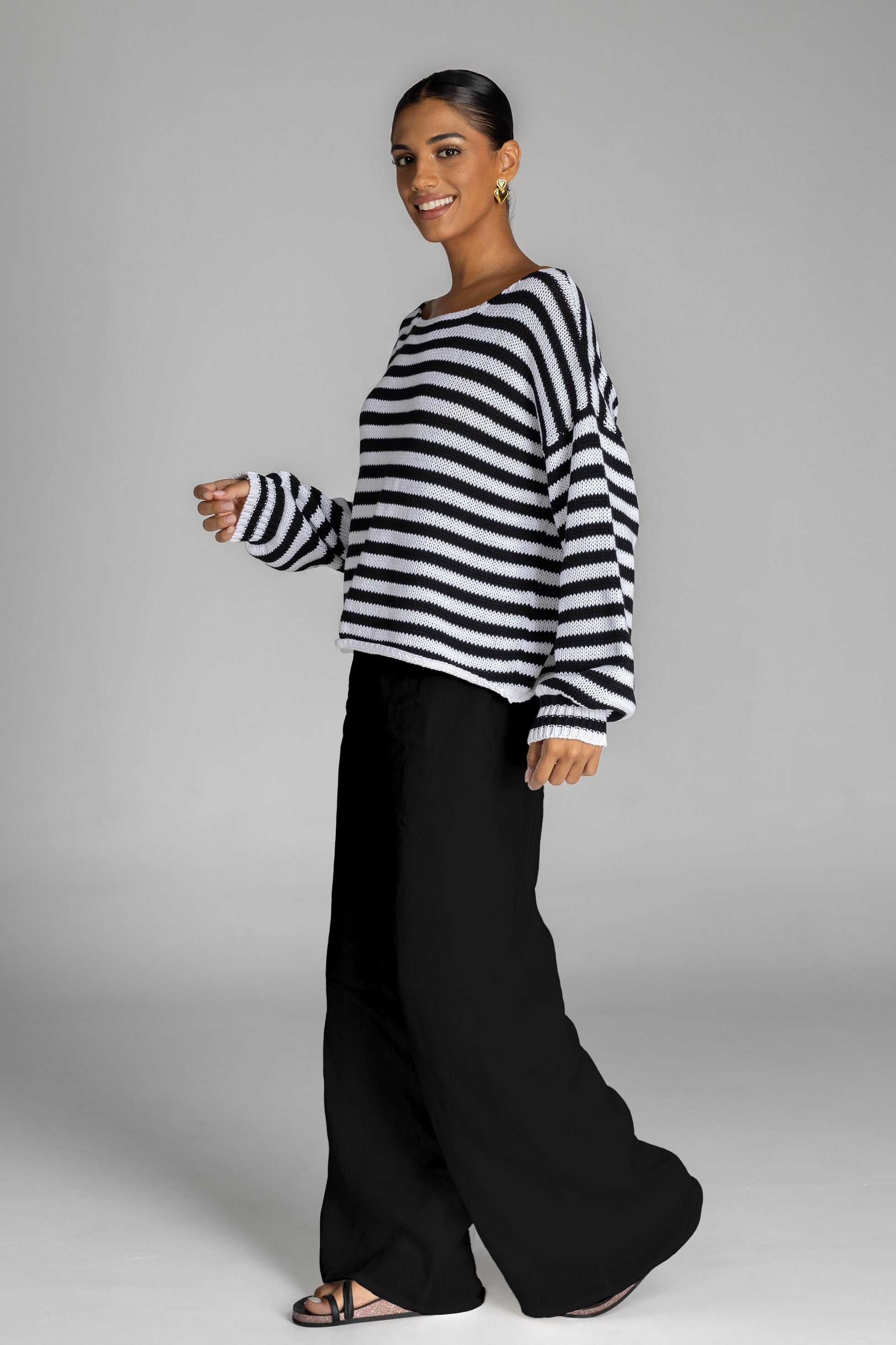 Linen Fever Pant - Black
