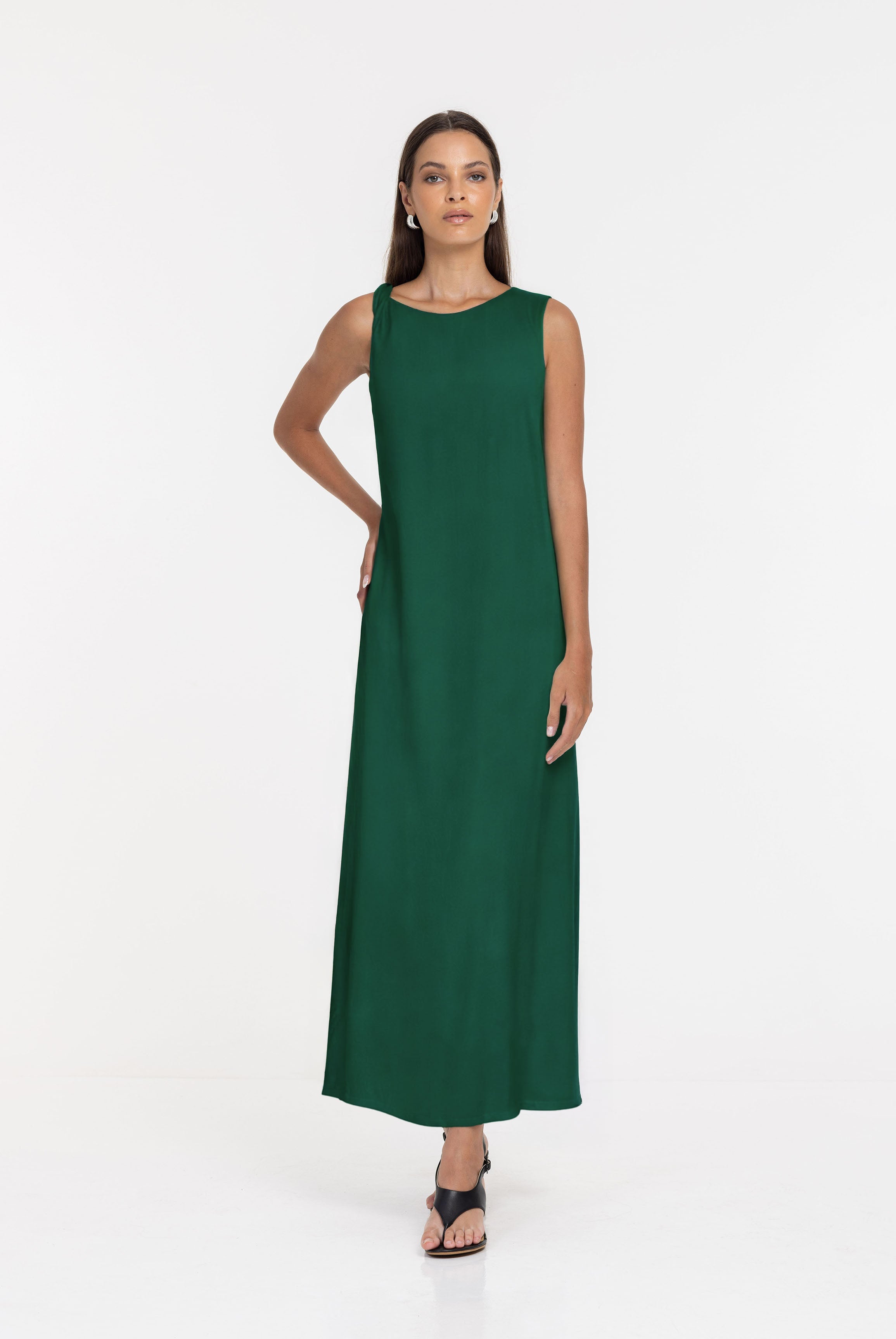 Finally Remember Dress - Emerald