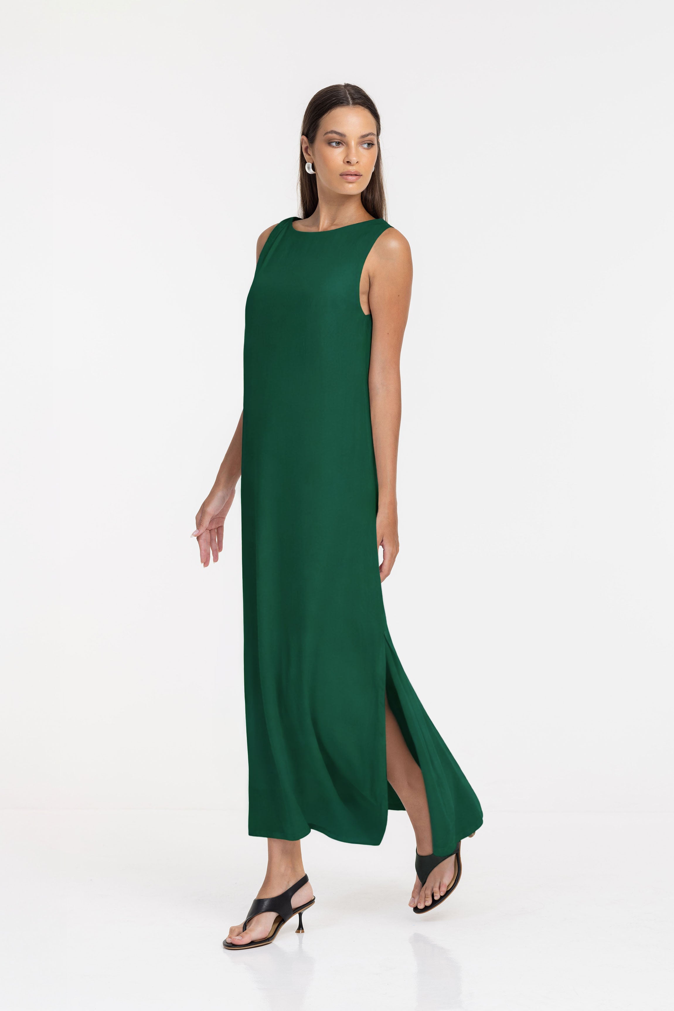 Finally Remember Dress - Emerald