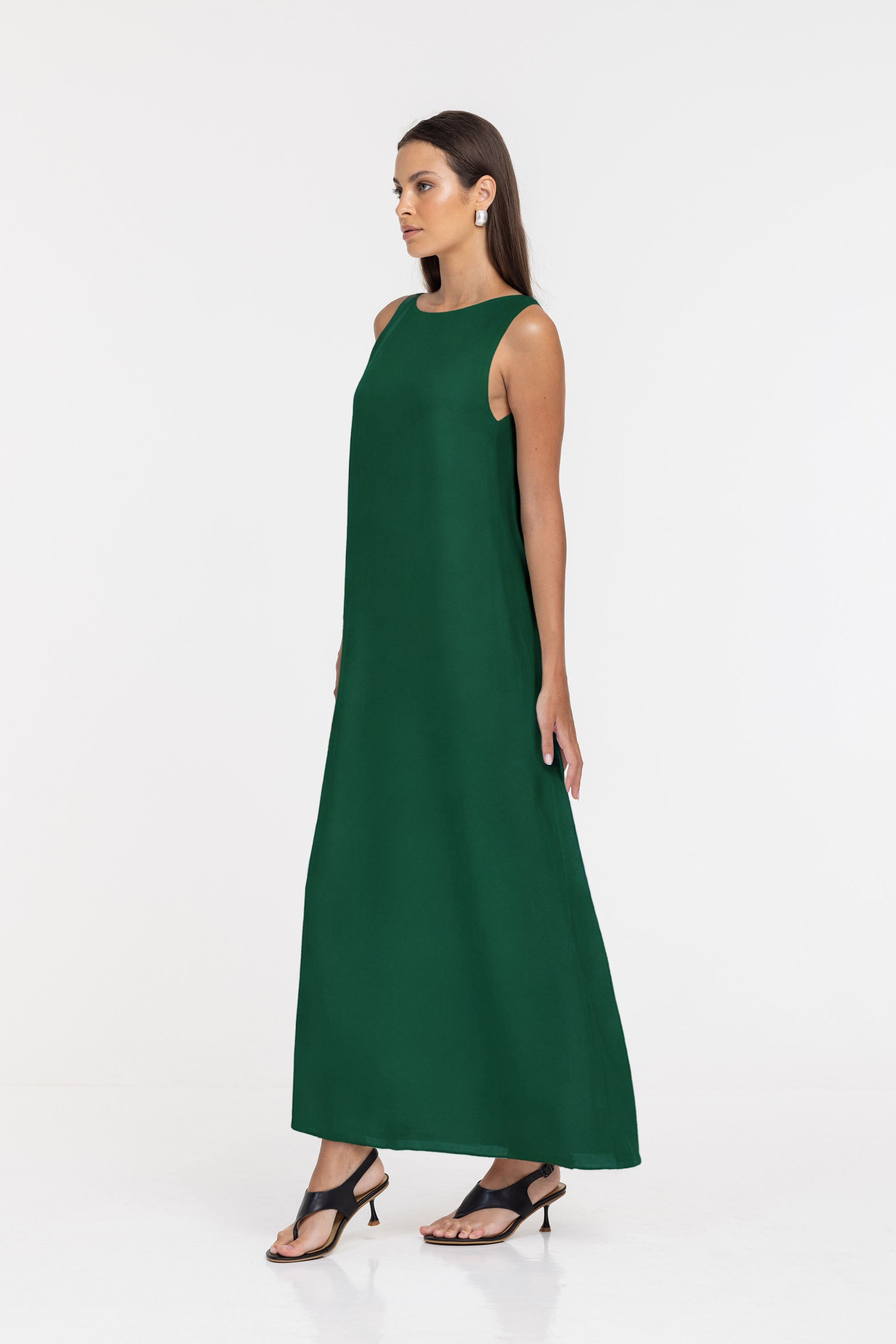Finally Remember Dress - Emerald
