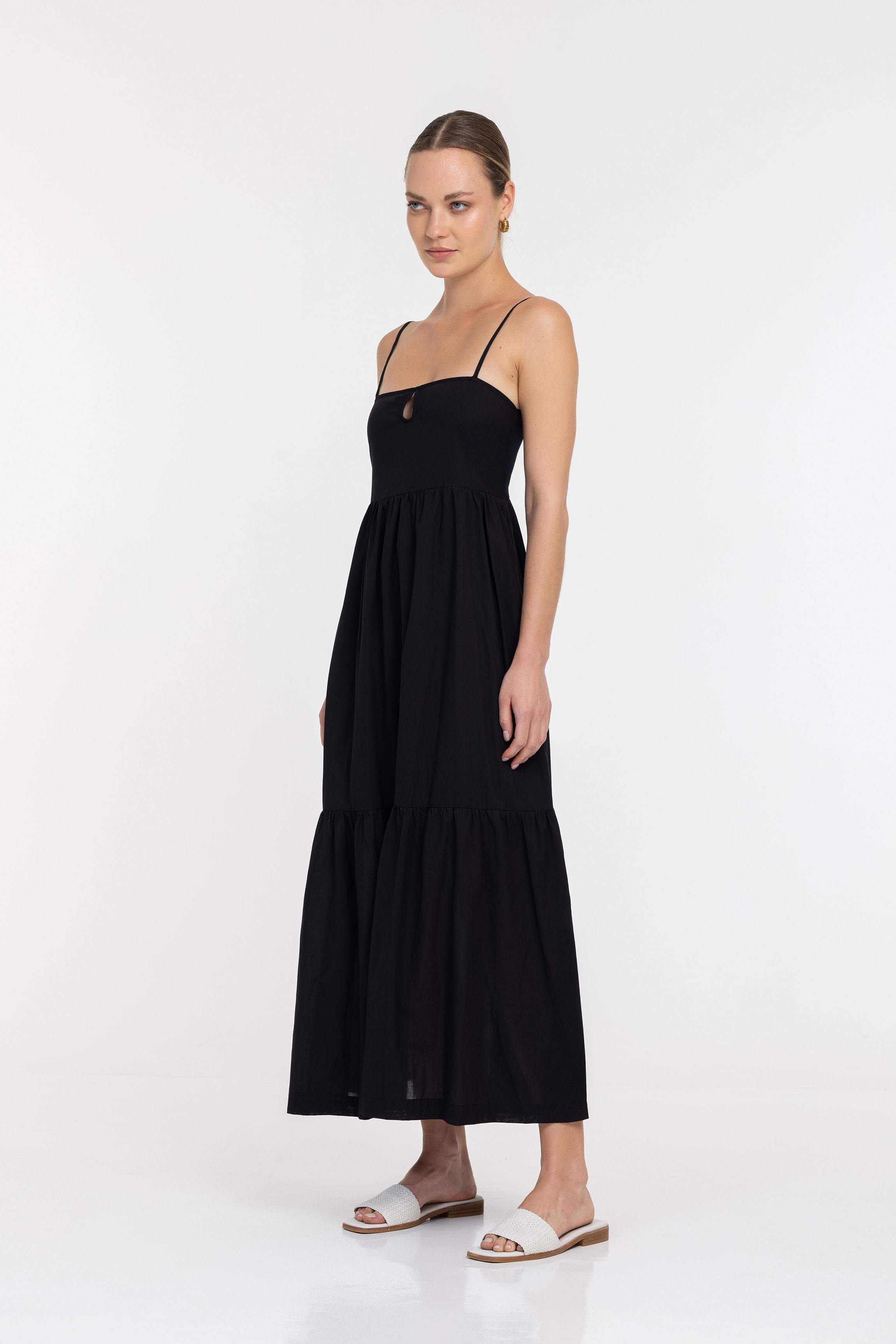 Flora Forever Dress - Black