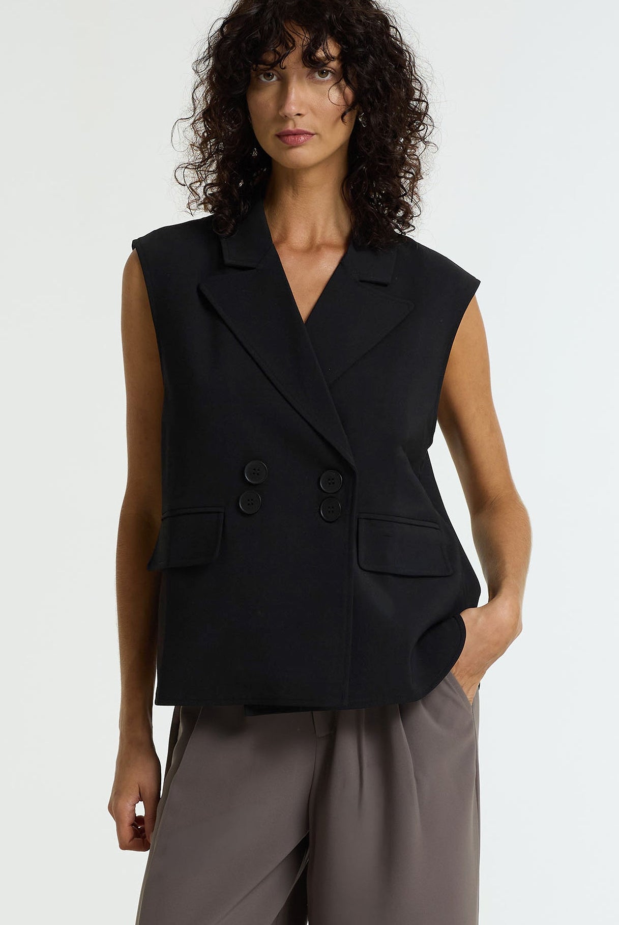 Forevermore Tailored Vest | Black | PRE-ORDER