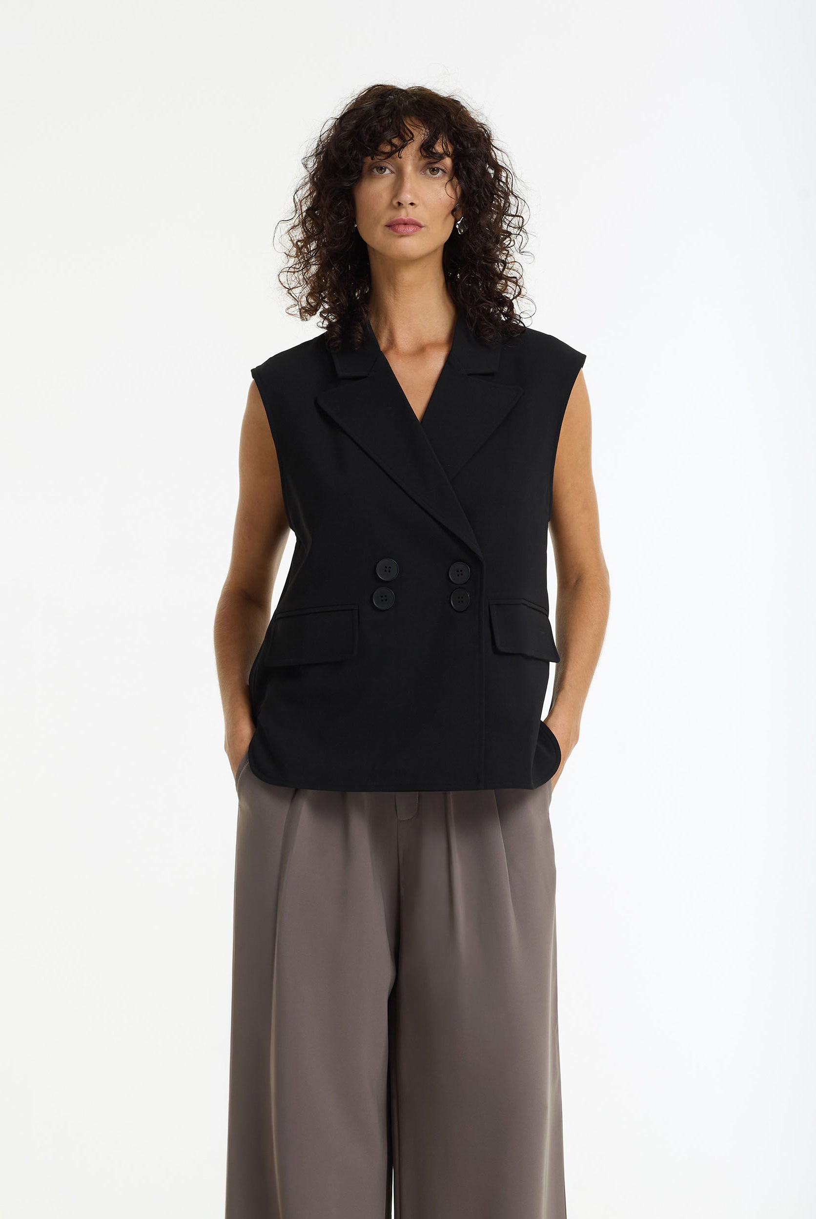 Forevermore Tailored Vest | Black | PRE-ORDER