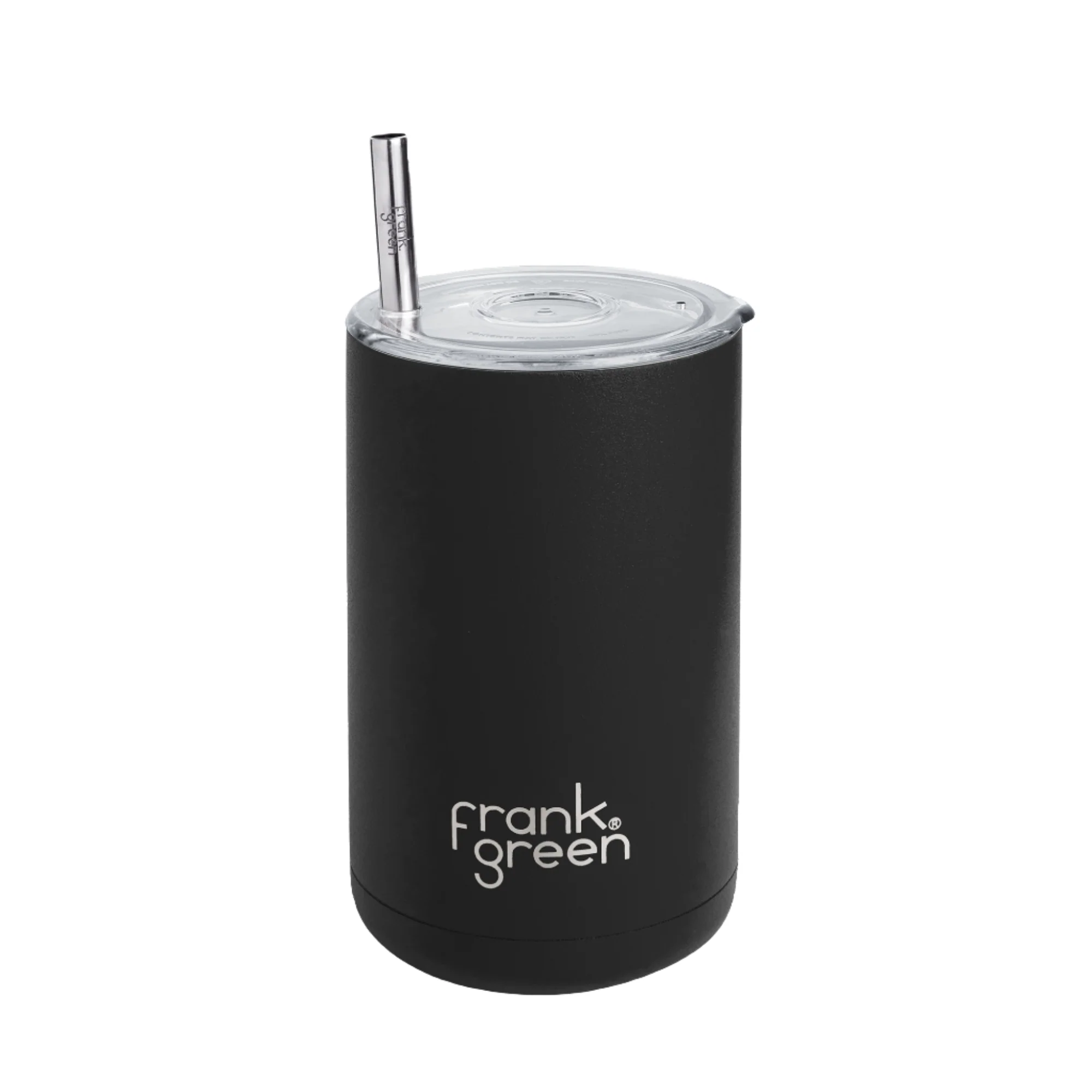 Frank Green - Iced Coffee Cup with Straw - Midnight