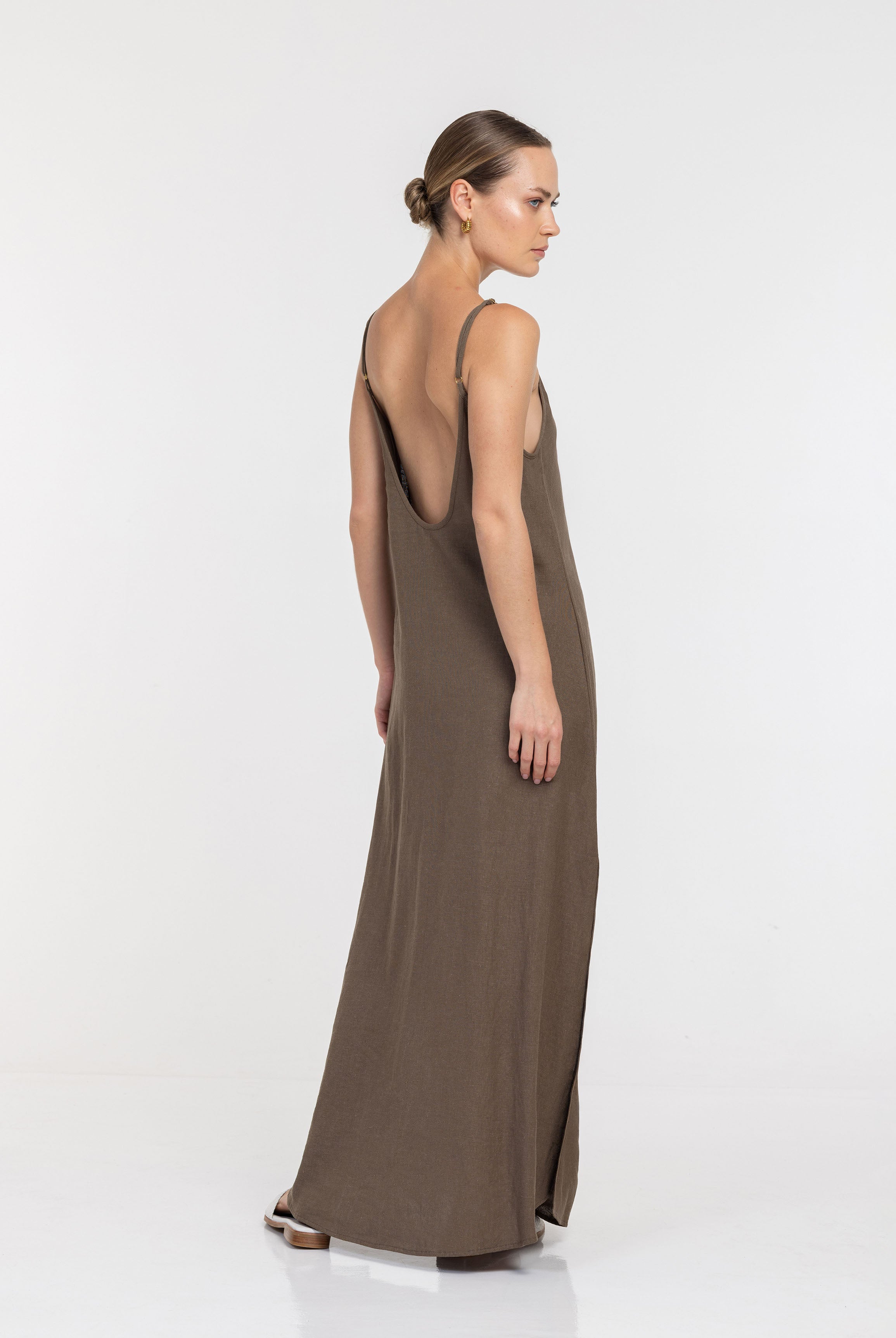 Free Falling Dress - Bay Leaf