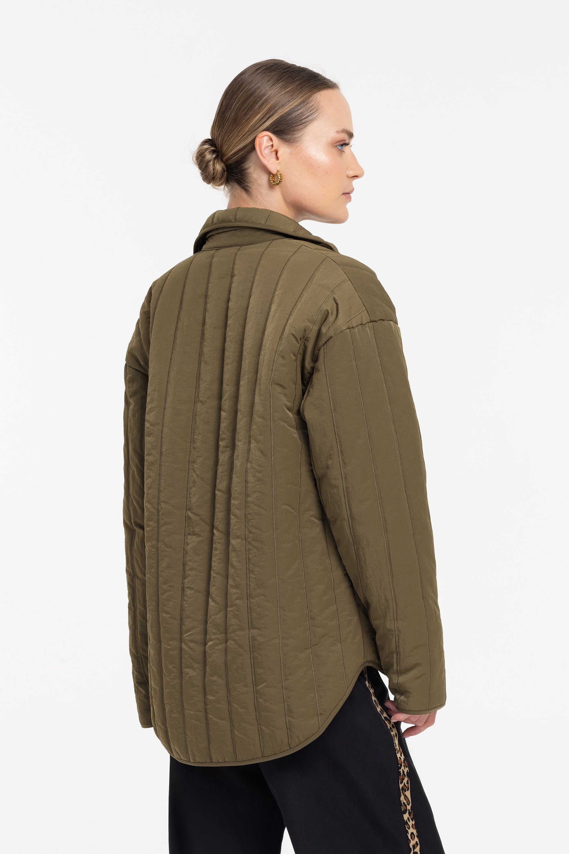 Frozen Embrace Jacket - Khaki Green