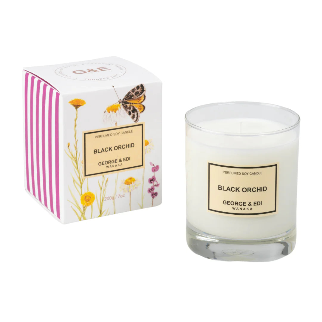 George & Edi - Candle- Black Orchid