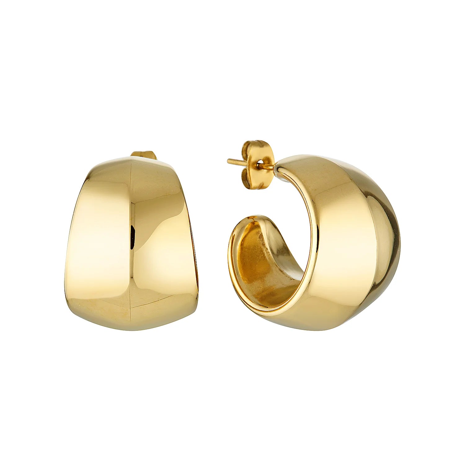 GIMME - Piper Chunky Gold Hoop Earrings