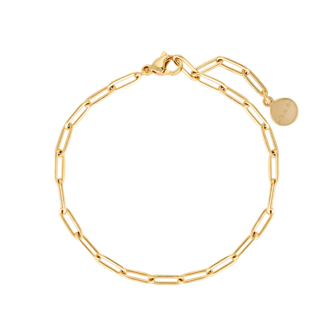 GIMME - Mia Paperclip Chain Bracelet - Gold