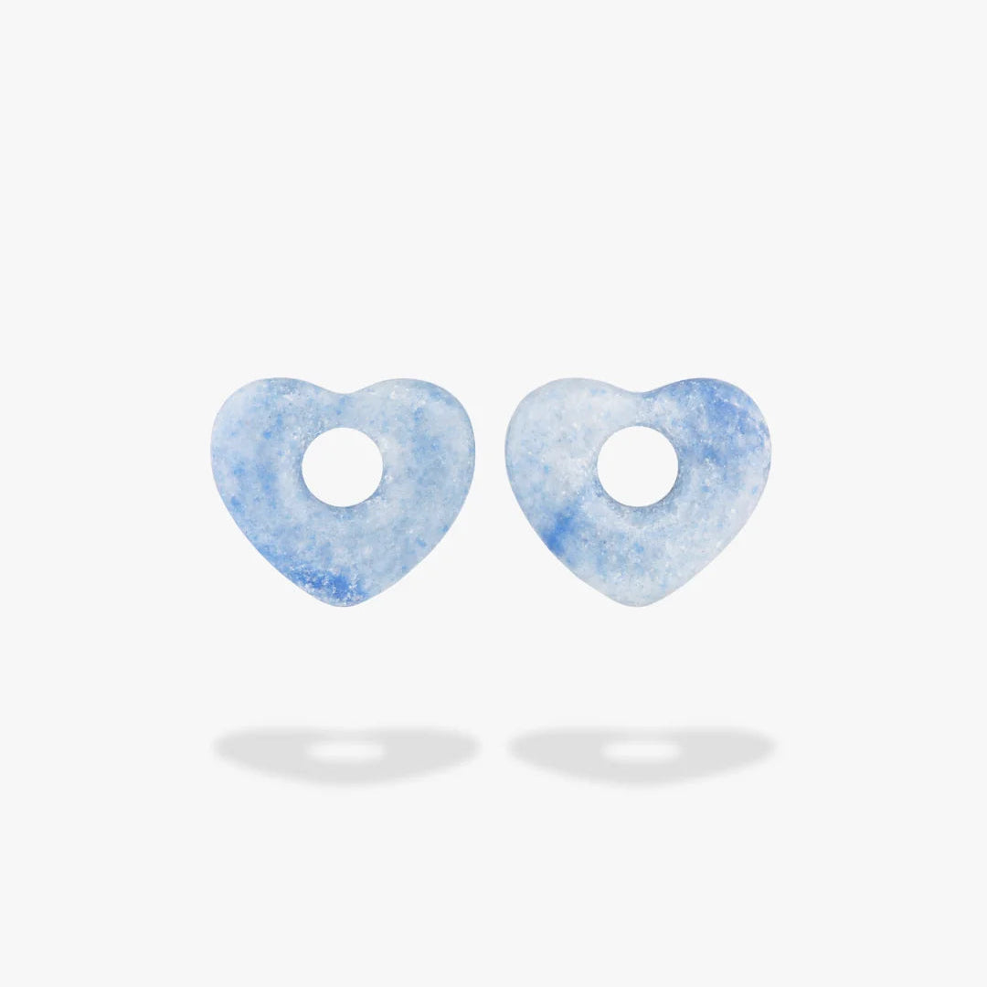 GIMME - Natural Stone Heart - Blue Aventurine (charm only)