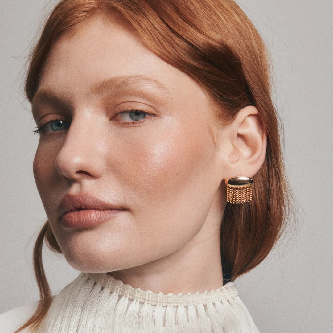 GIMME - Sway Stud Earrings - Gold