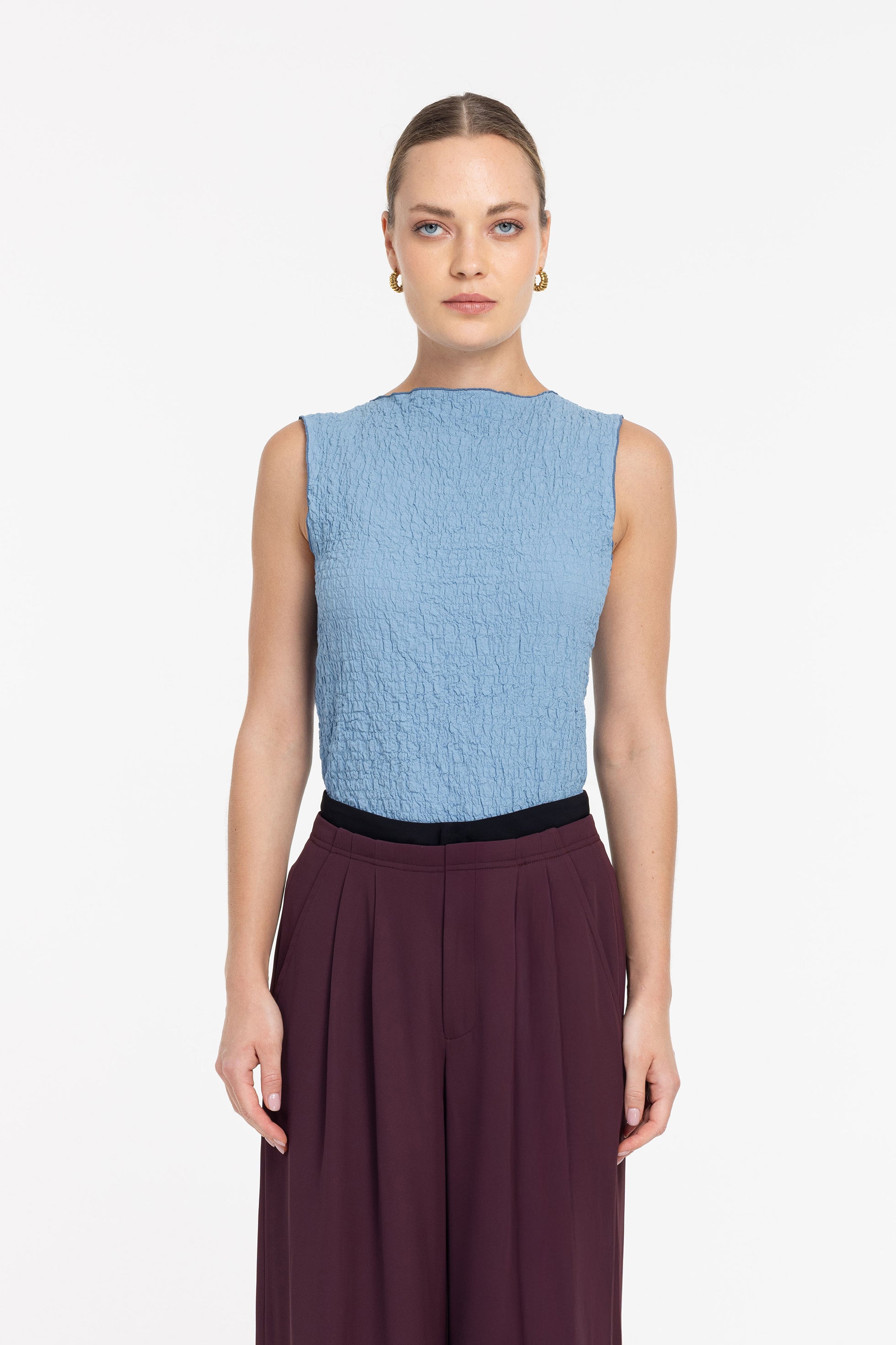 Gemma Tank - Pure Blue