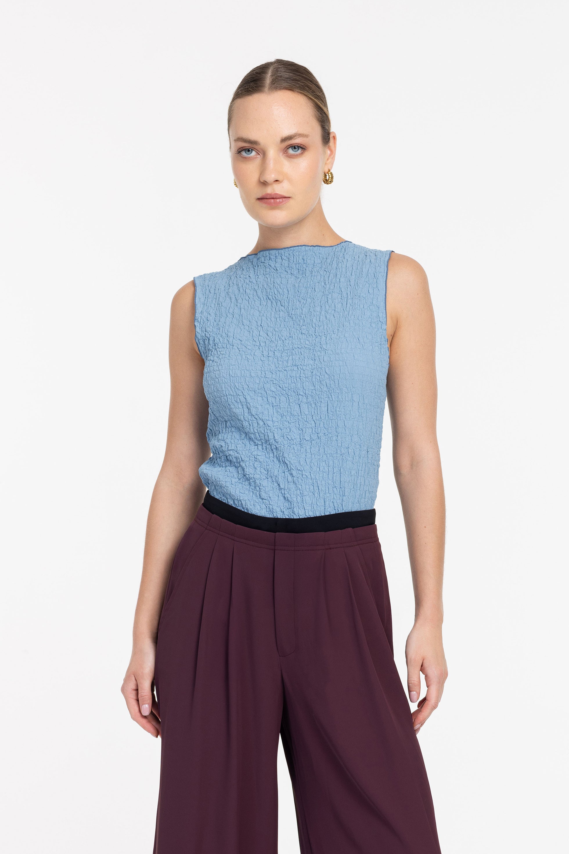 Gemma Tank - Pure Blue