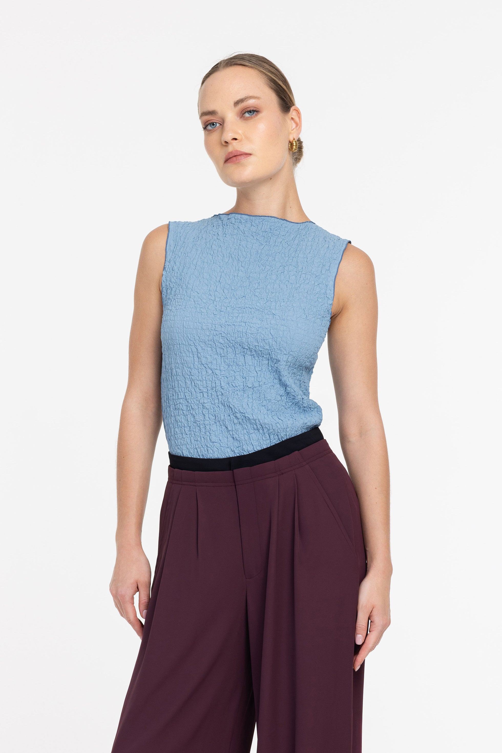 Gemma Tank - Pure Blue