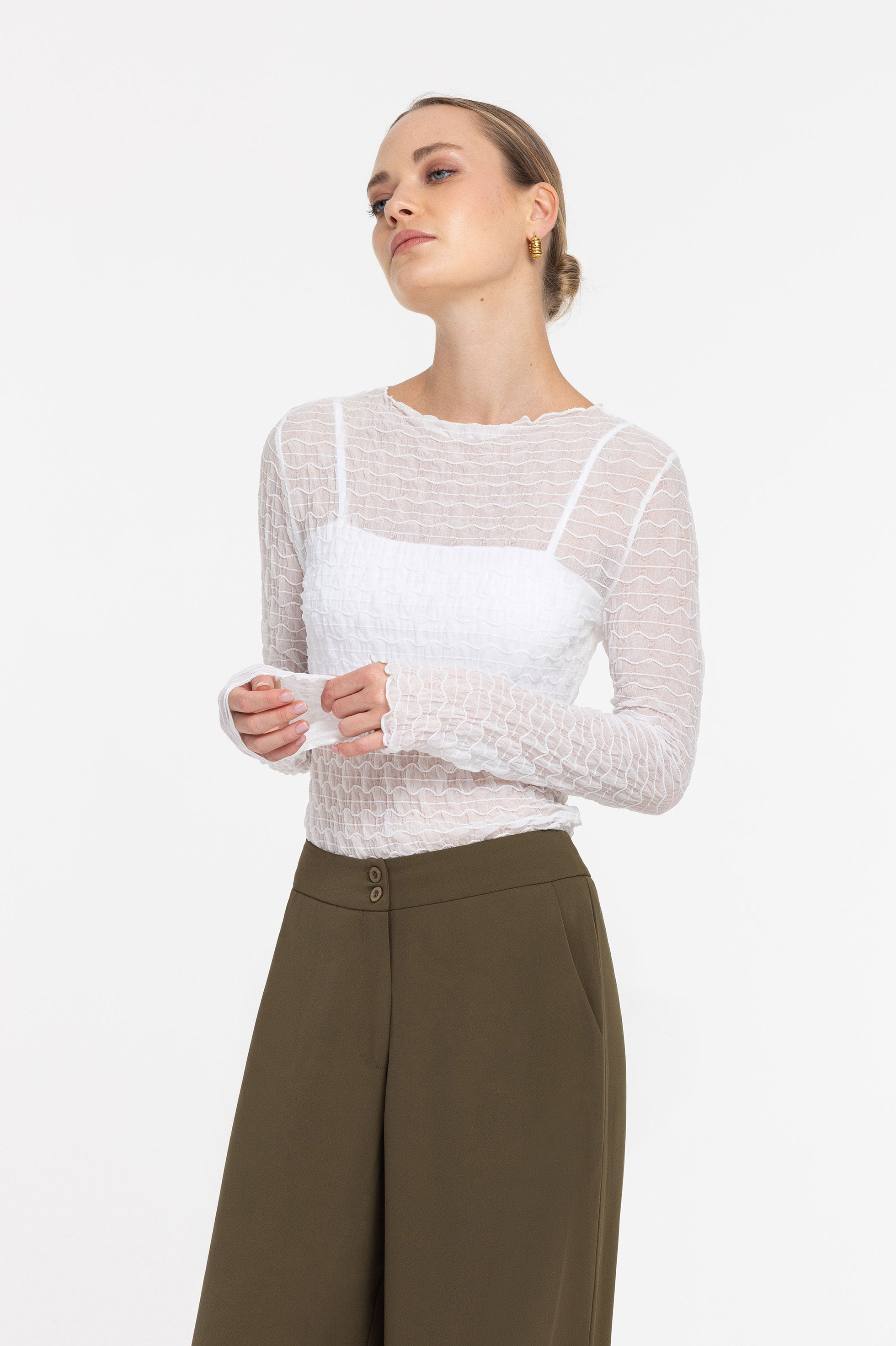 PRE-ORDER Gigi Top - White