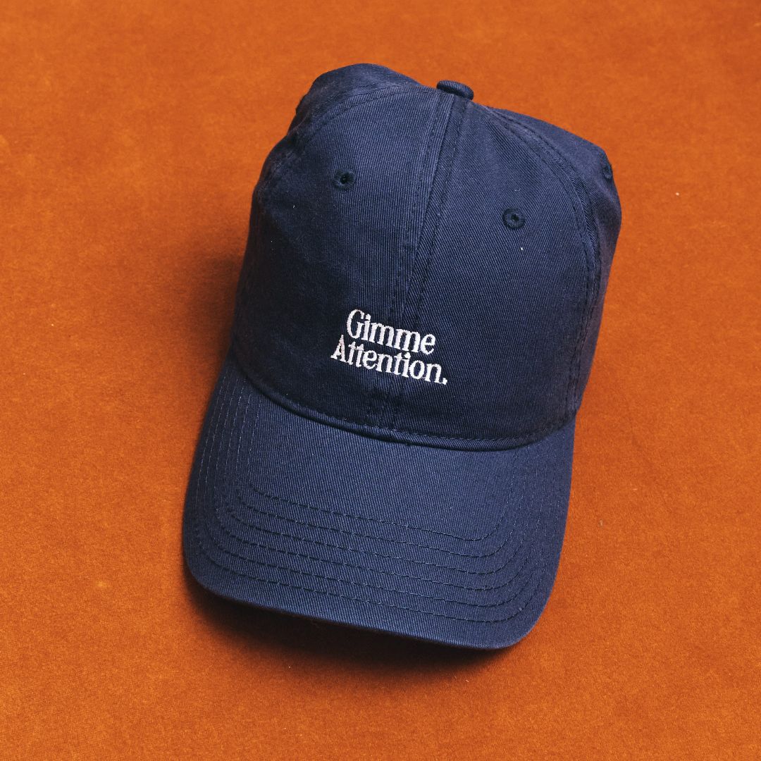 Gimme - Attention Hat – Navy / White