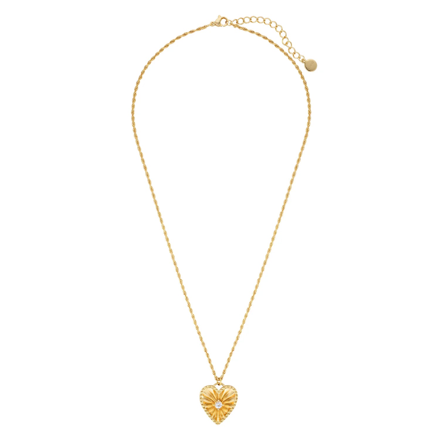 Gimme - Sophie Heart Pendant Necklace - Gold