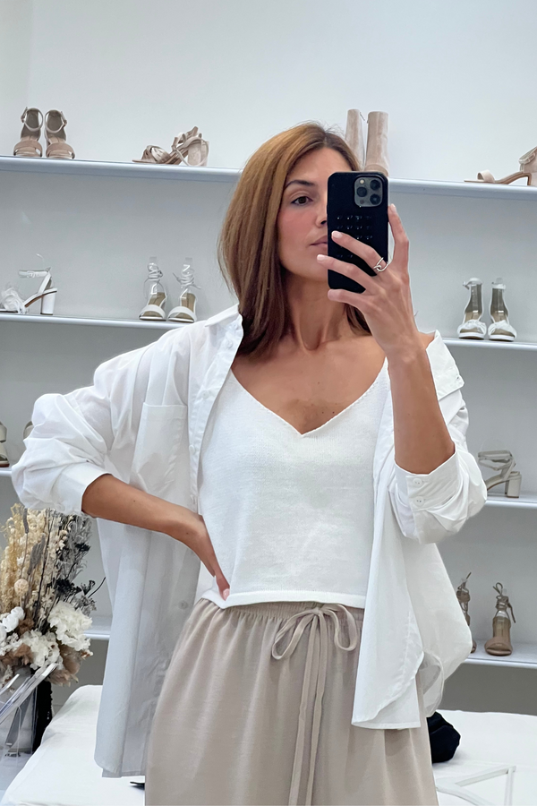 Girlfriend Shirt - White