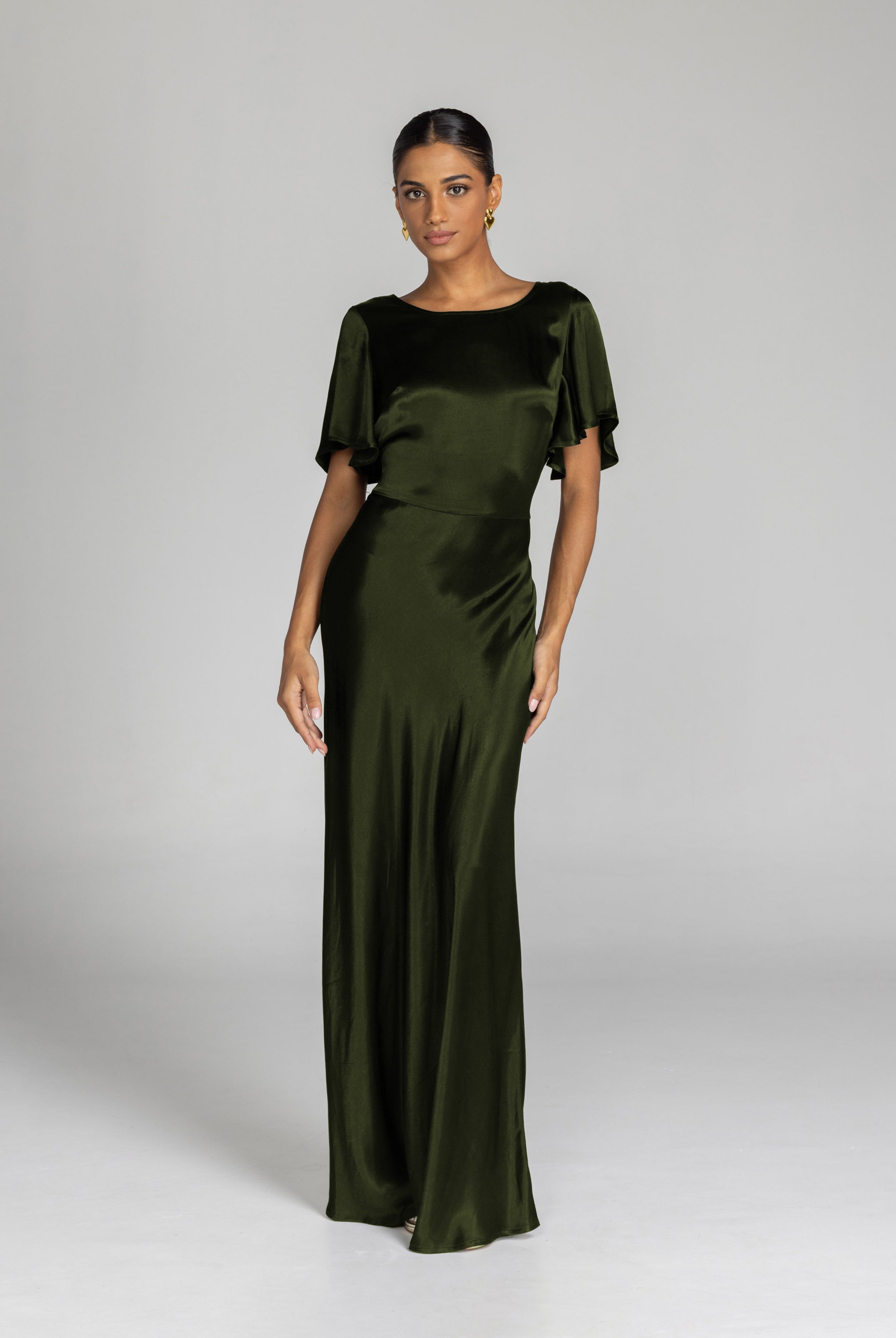 Golden Hour Dress - Dark Olive
