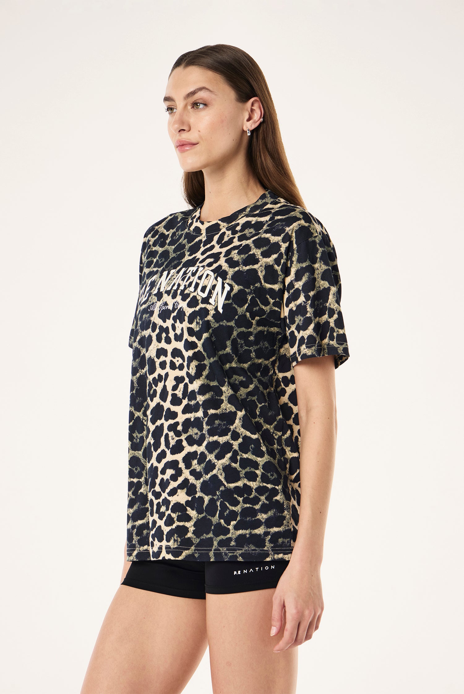 P.E Nation - Heritage Tee - Leopard Print