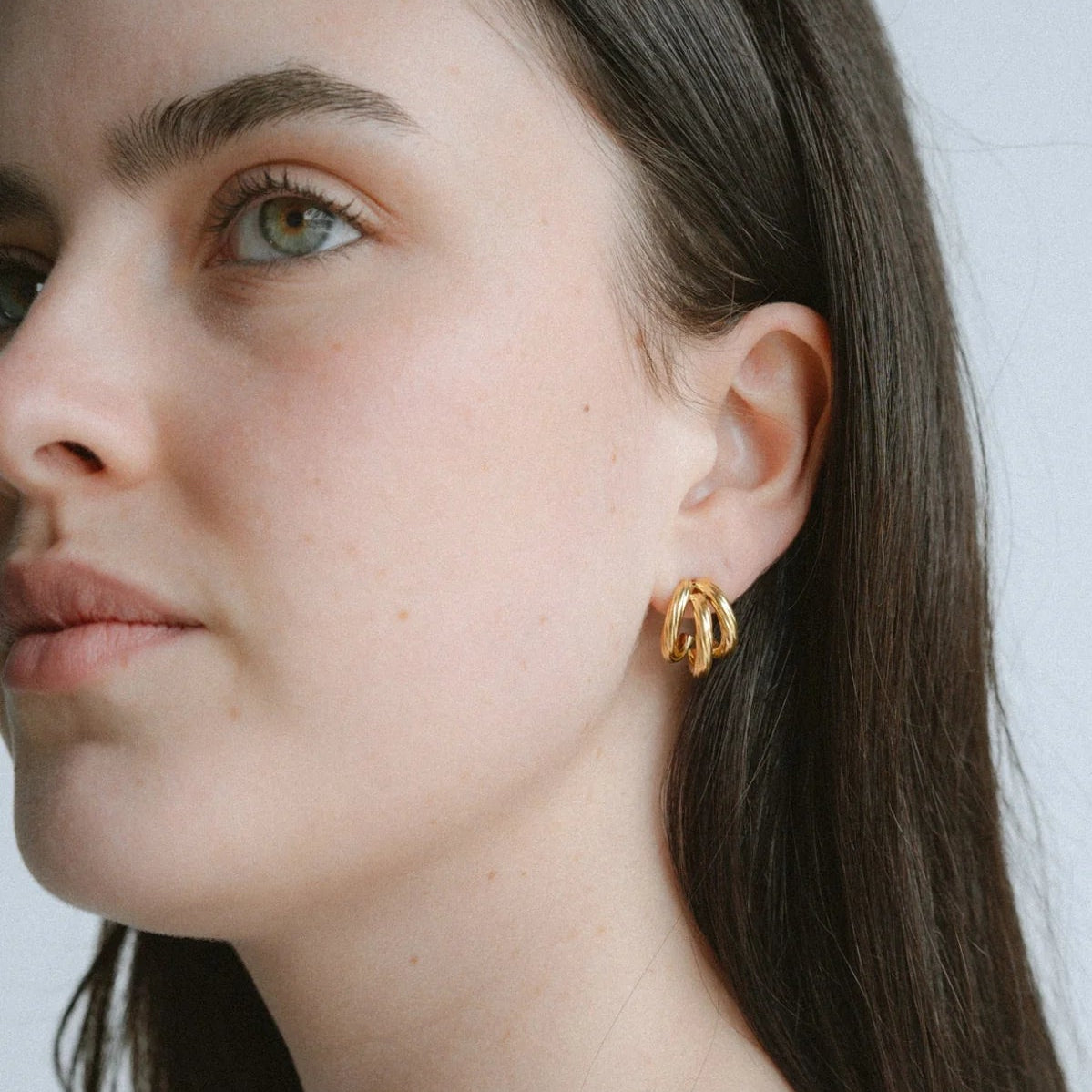 Castel & Co - Hadley Earrings Small - Gold