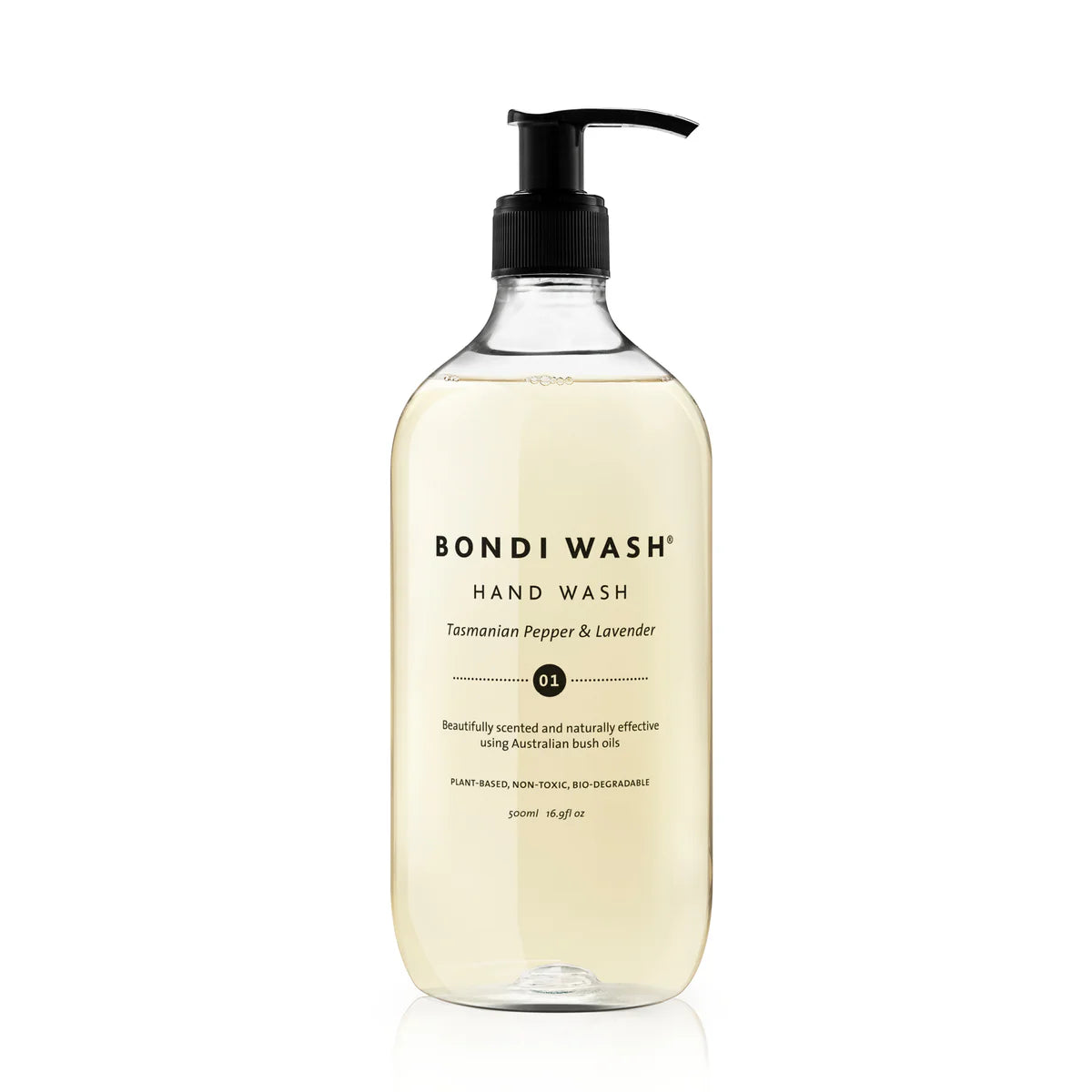 Bondi Wash - Hand Wash - Tasmanian Pepper & Lavender 500ml