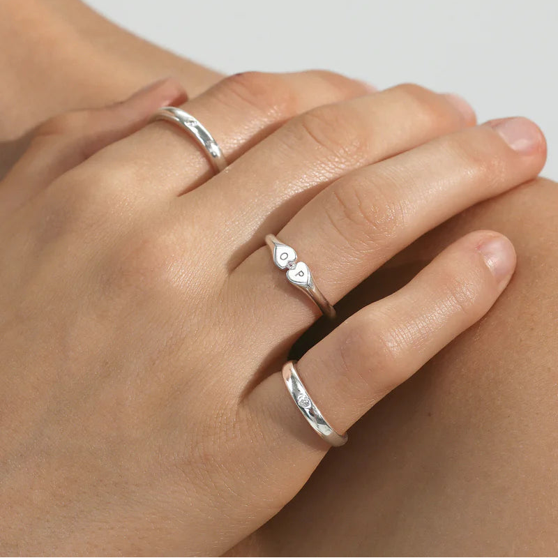 Saint Valentine - True Love Ring - Silver - Size 9