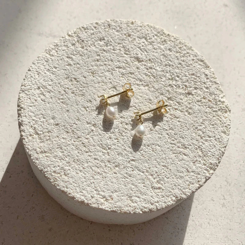 Saint Valentine - Aspen Mini Drop Earrings - Gold