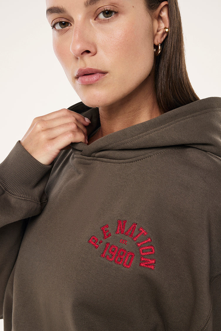 P.E Nation - Inbound Hoodie - Major Brown