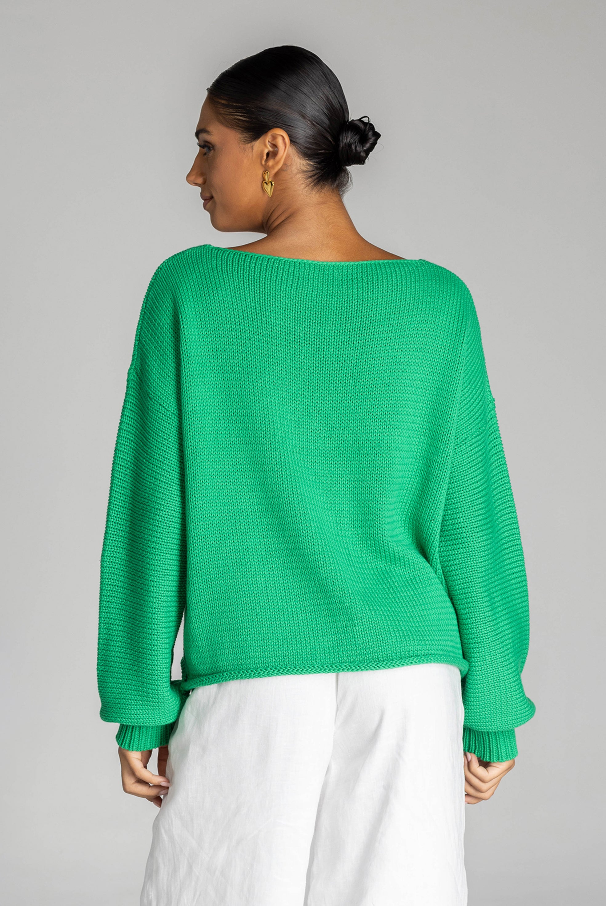 Keep Me Close Sweater - Bright Green