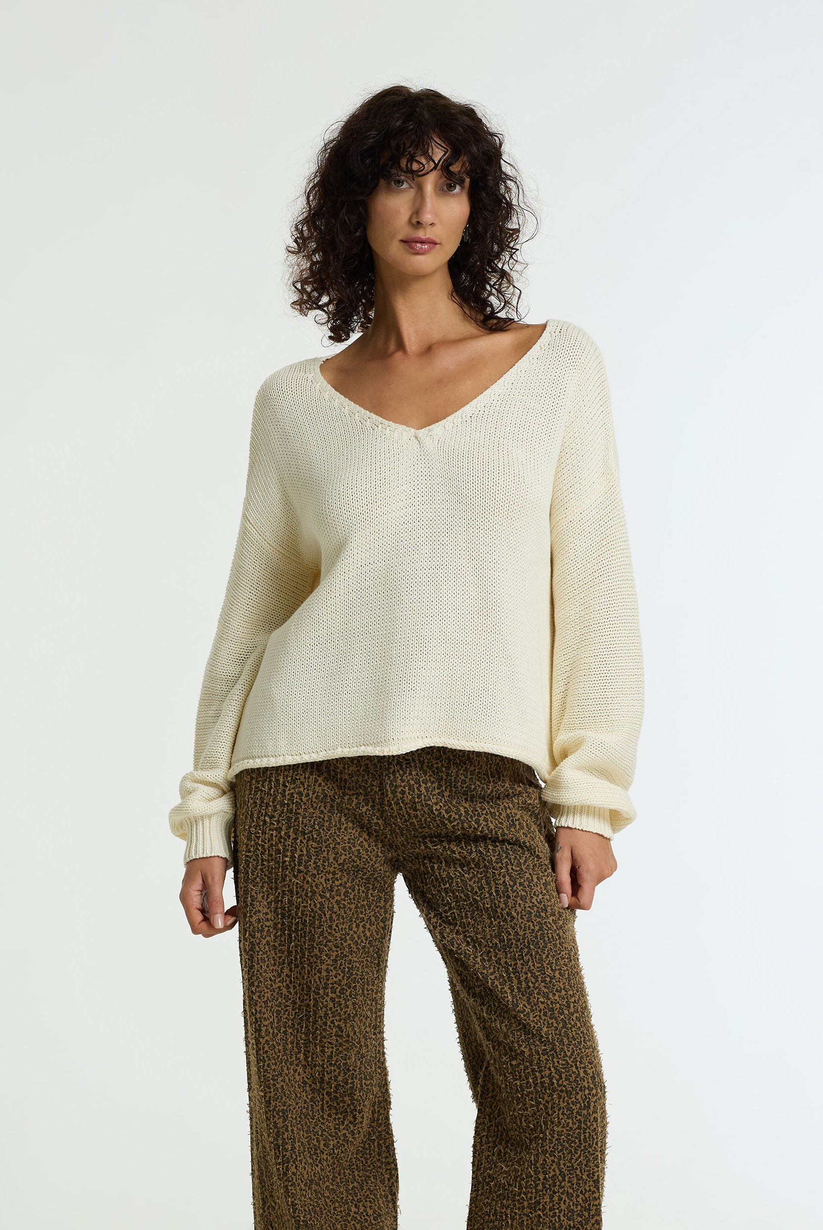 PRE-ORDER Keep Me Close Sweater - Winter White