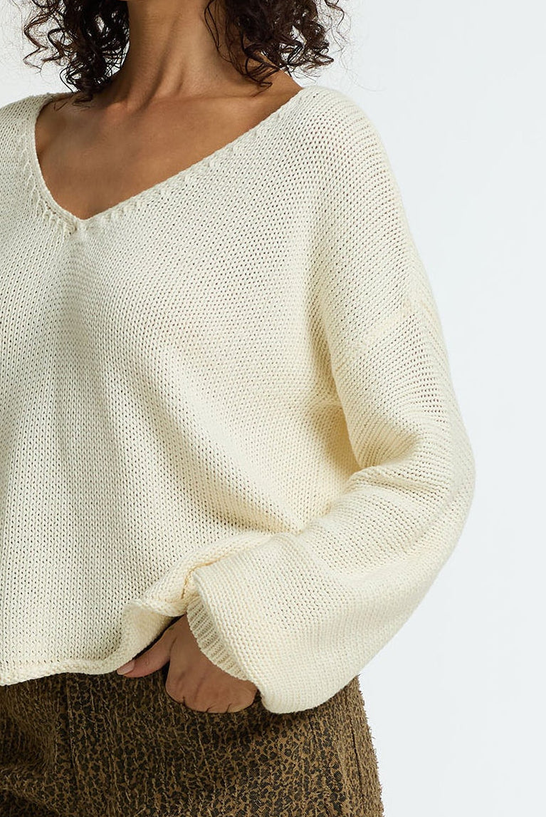 PRE-ORDER Keep Me Close Sweater - Winter White