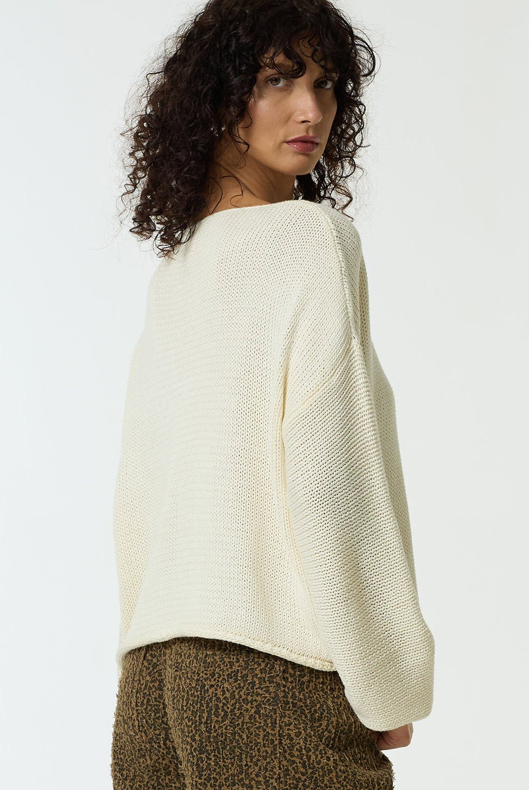 PRE-ORDER Keep Me Close Sweater - Winter White