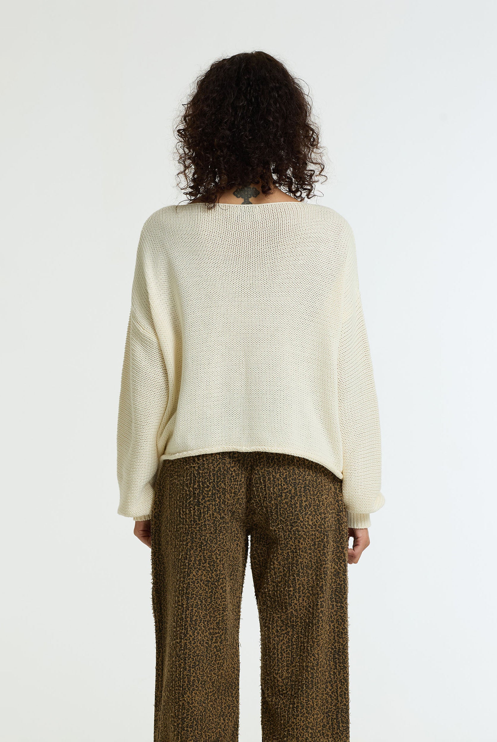 PRE-ORDER Keep Me Close Sweater - Winter White