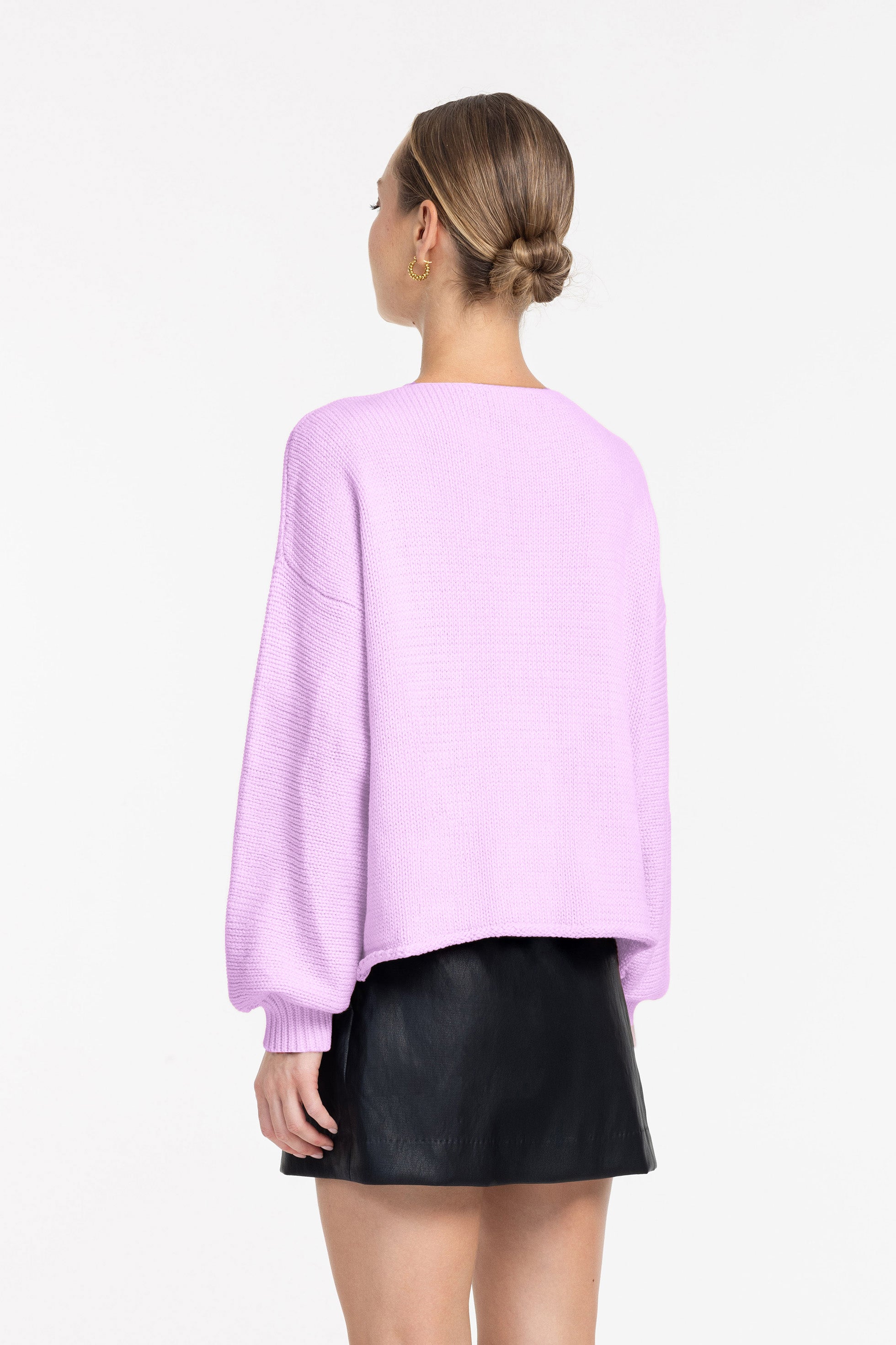Keep Me Close Sweater - Powder Pink