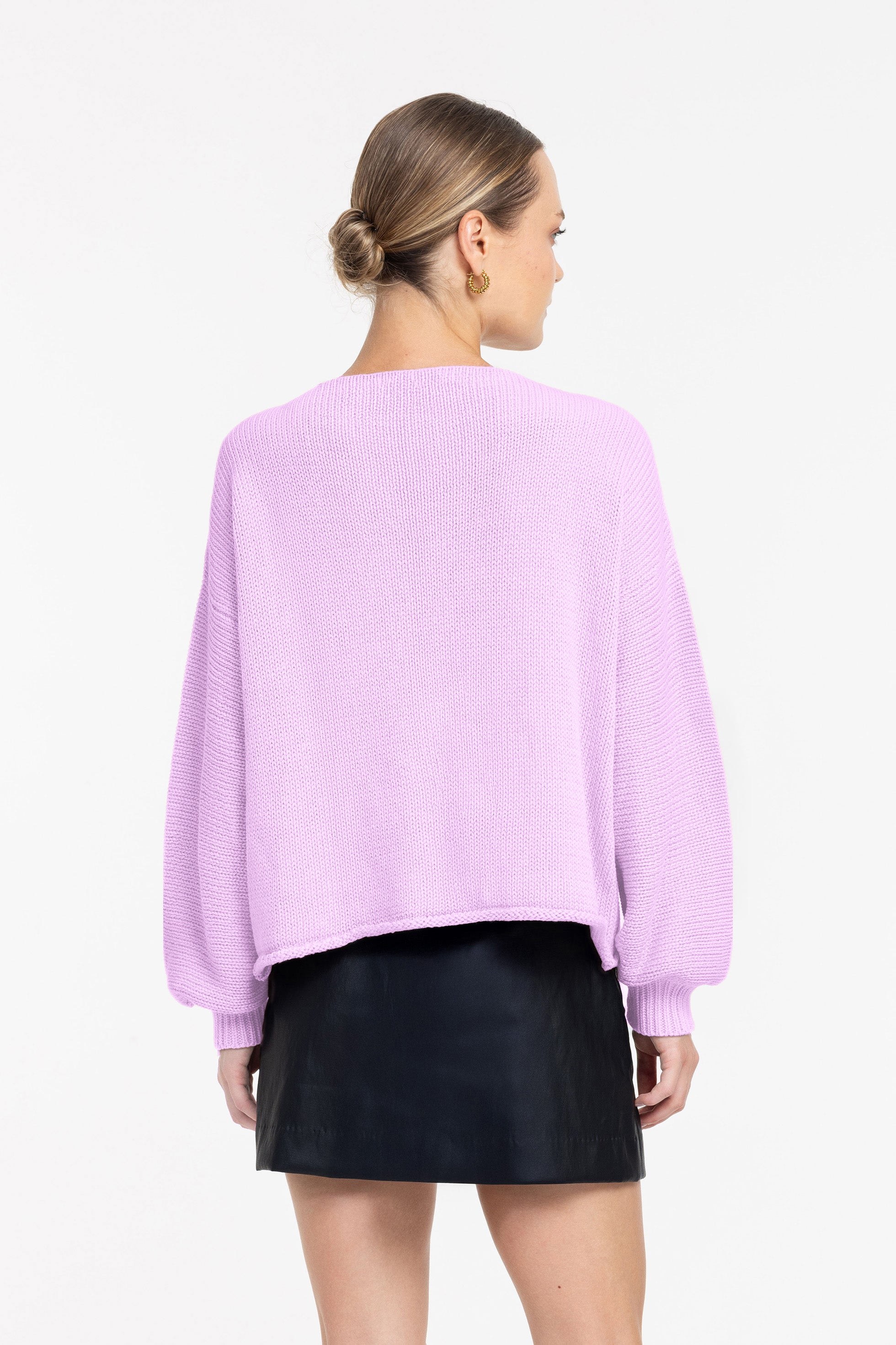 Keep Me Close Sweater - Powder Pink