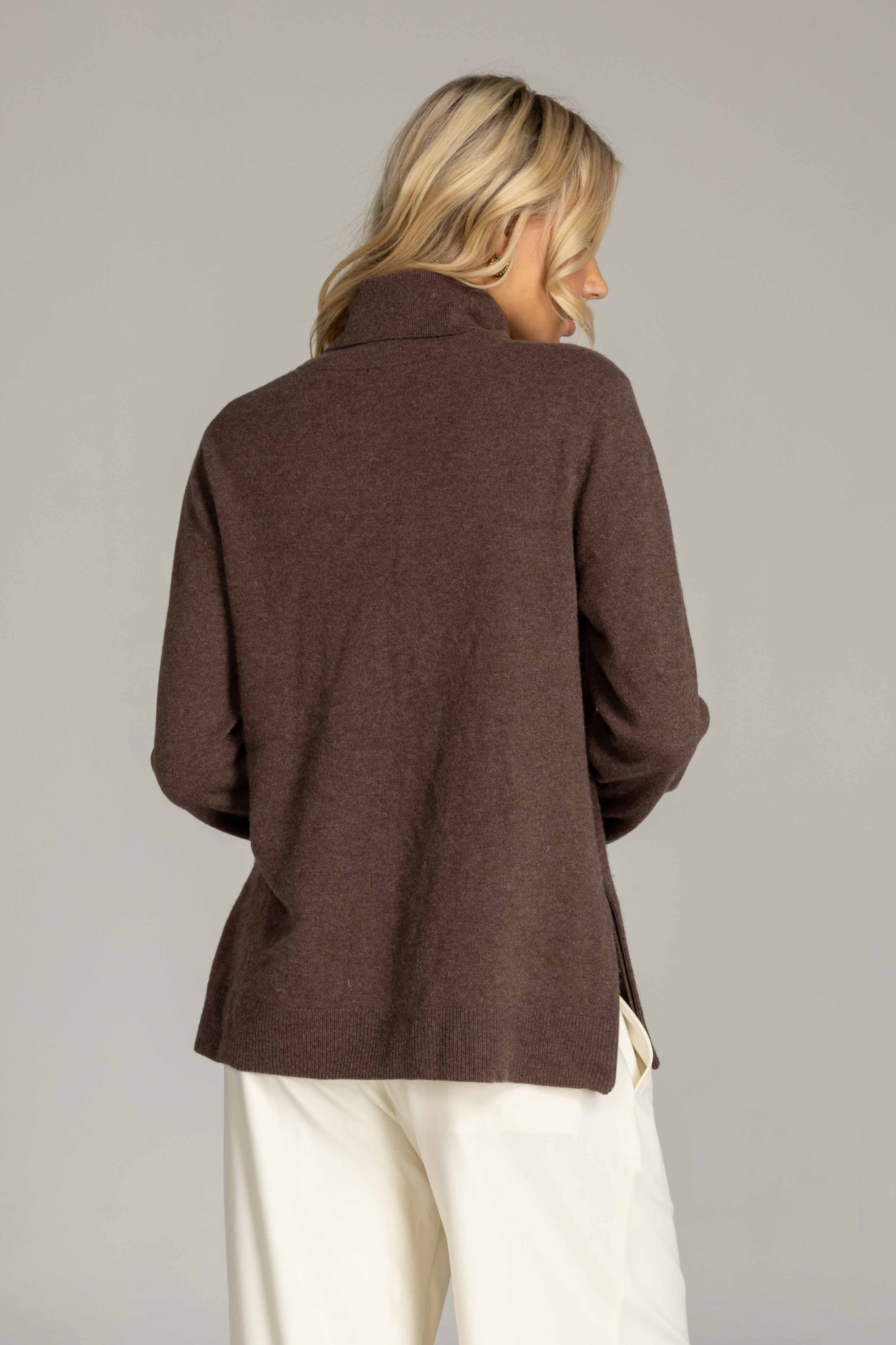 Kendra Sweater - Chocolate Marle