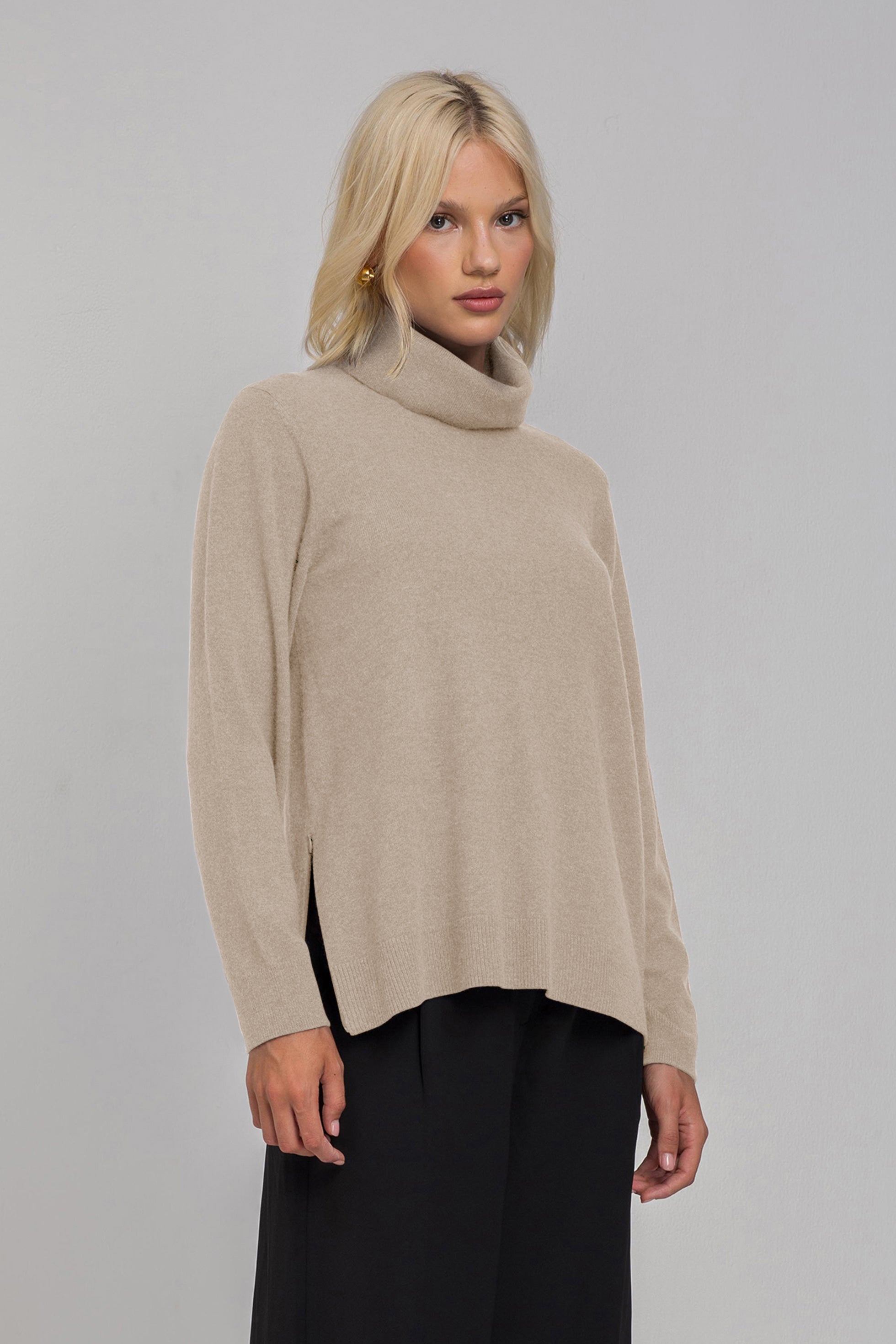Kendra Sweater - Oatmeal Marle