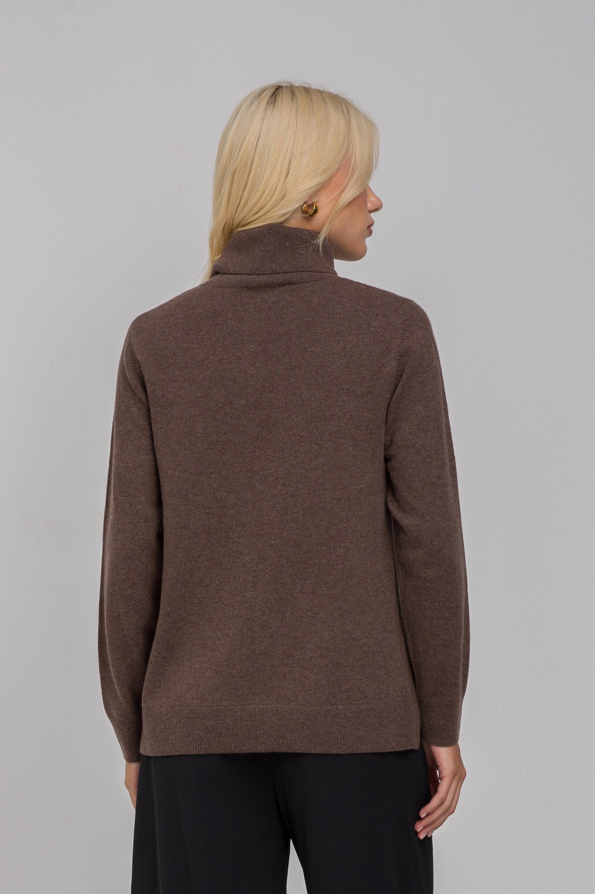Kendra Sweater - Chocolate Marle