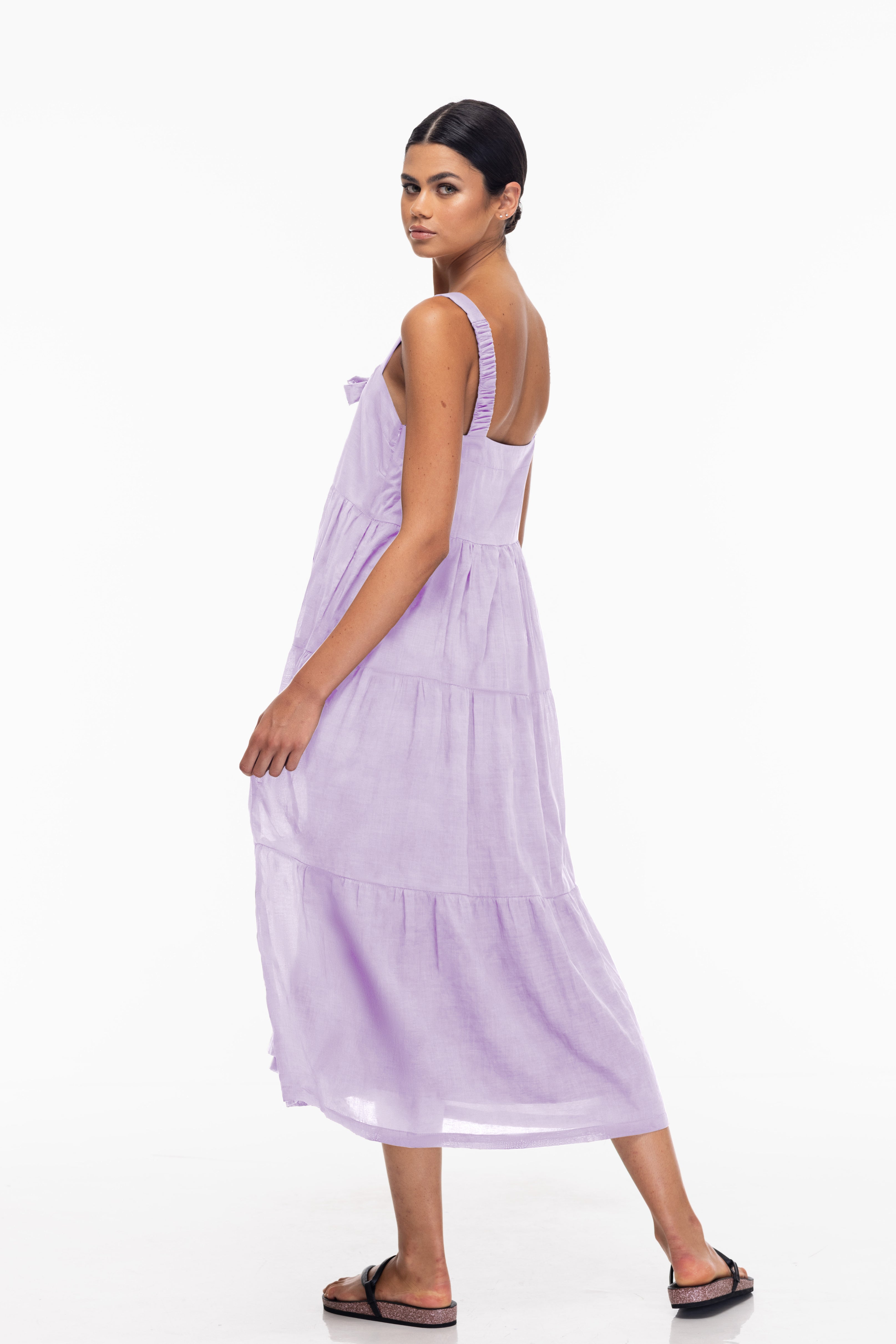 Kiss Me Again Dress - Laila Purple