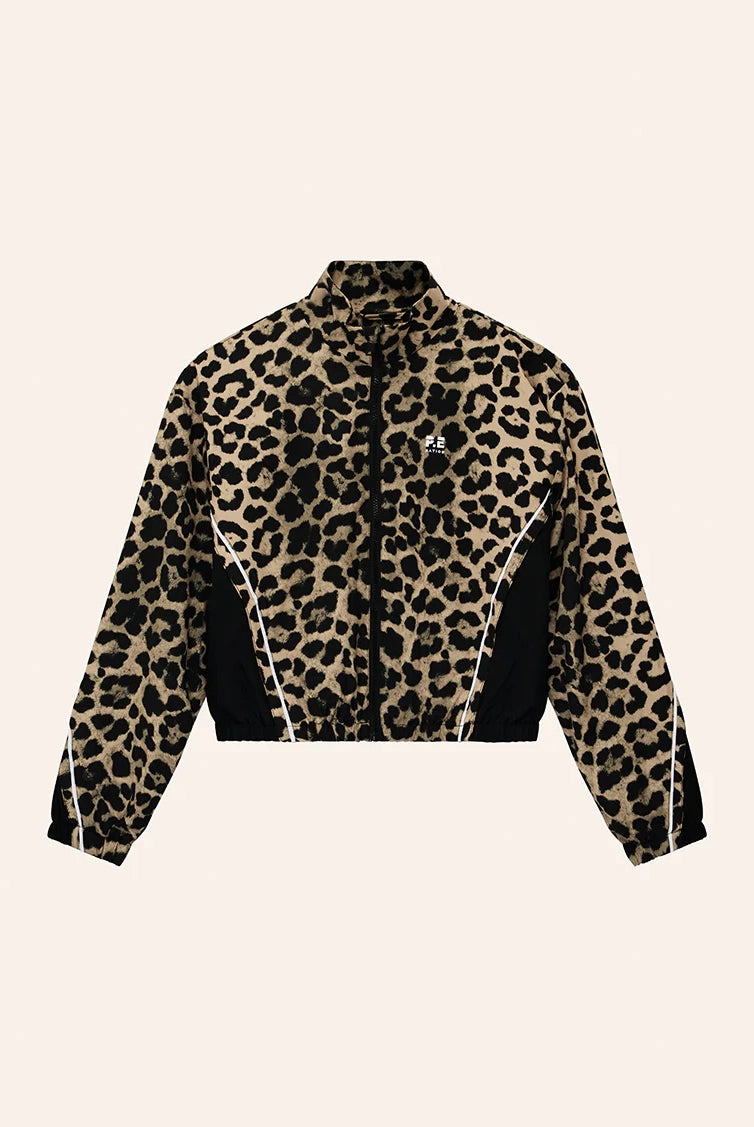 P.E Nation - Linear Jacket - Leopard/Black
