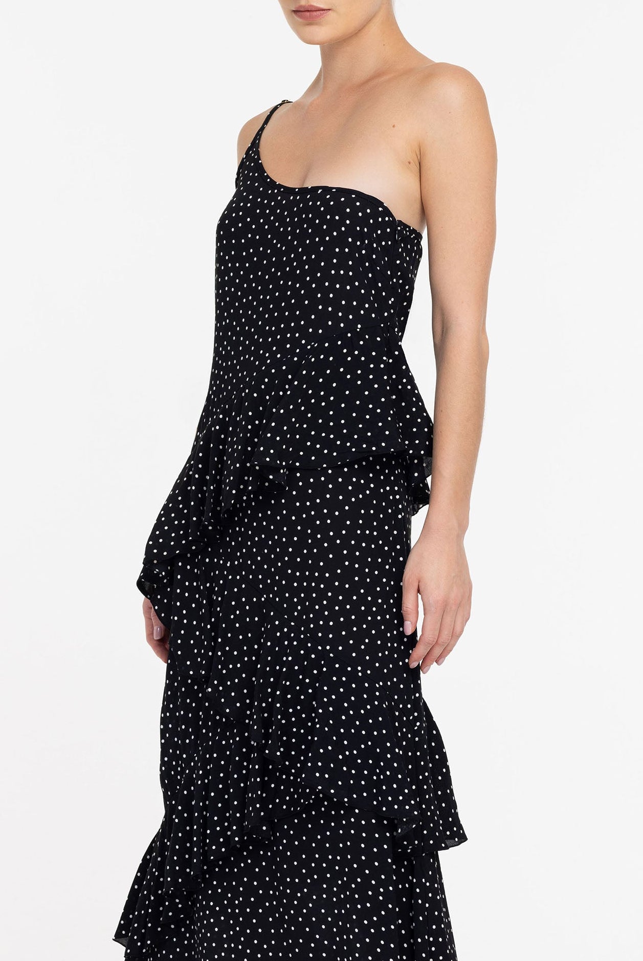 Life On Film Dress - Exclusive Black/White Spot