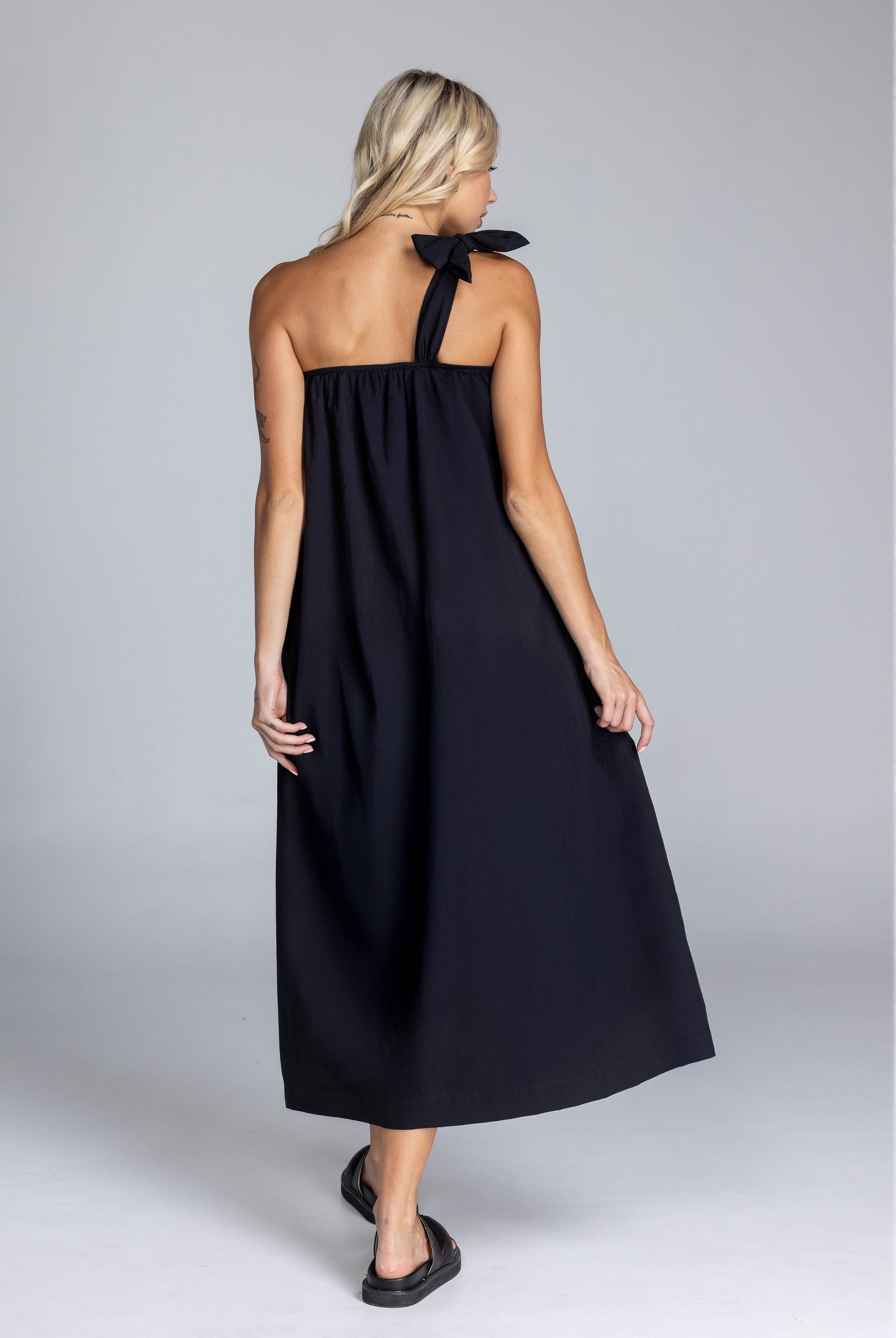 Lock It Down Dress - Black