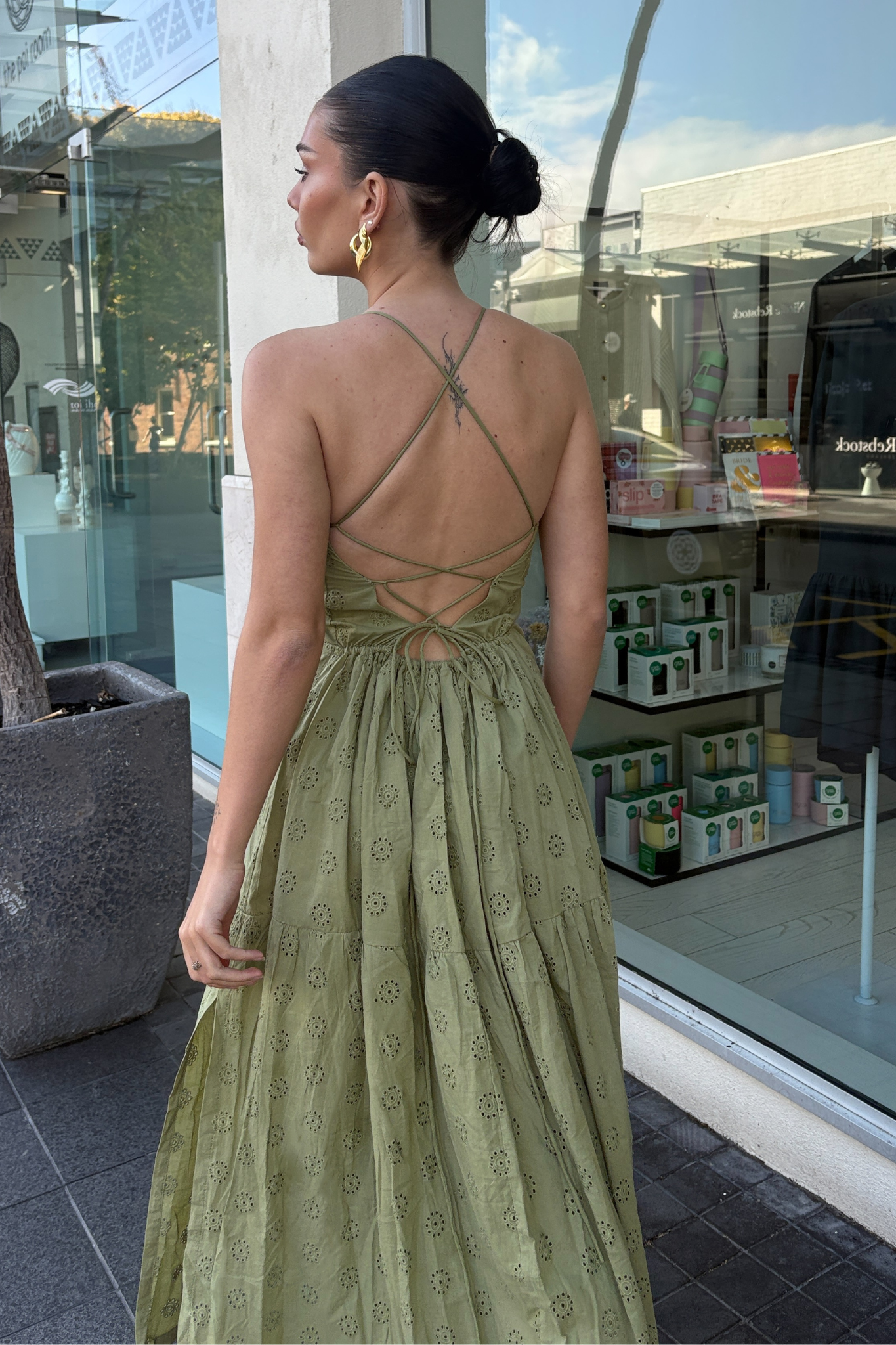 Love Me Like You Say Dress -  Fern