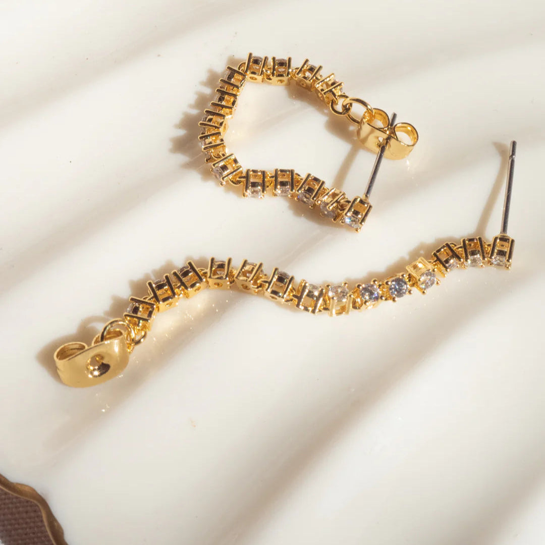 Luv AJ - Ballier Chain Studs - Gold