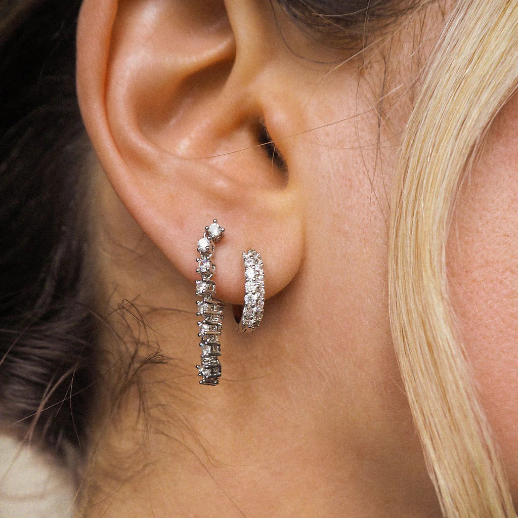 Luv AJ - Ballier Chain Studs - Silver